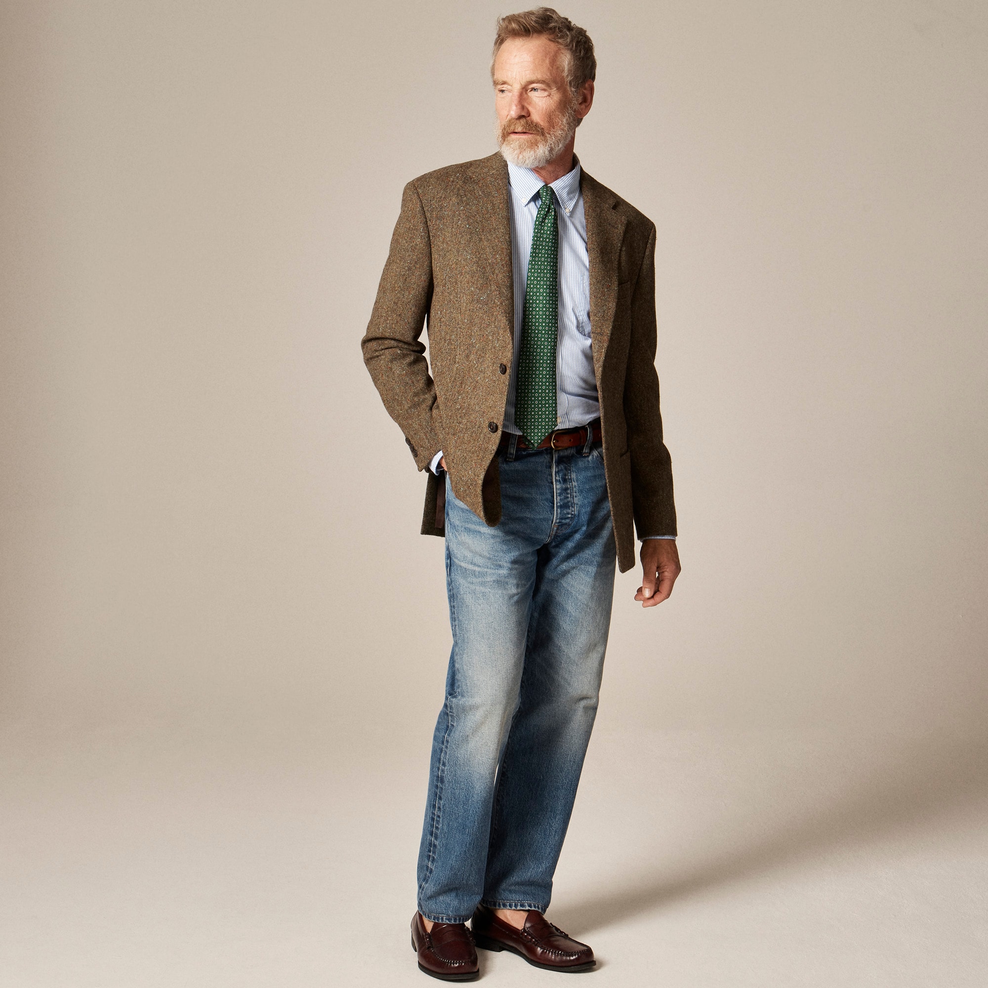 Sportcoat in Irish Donegal wool