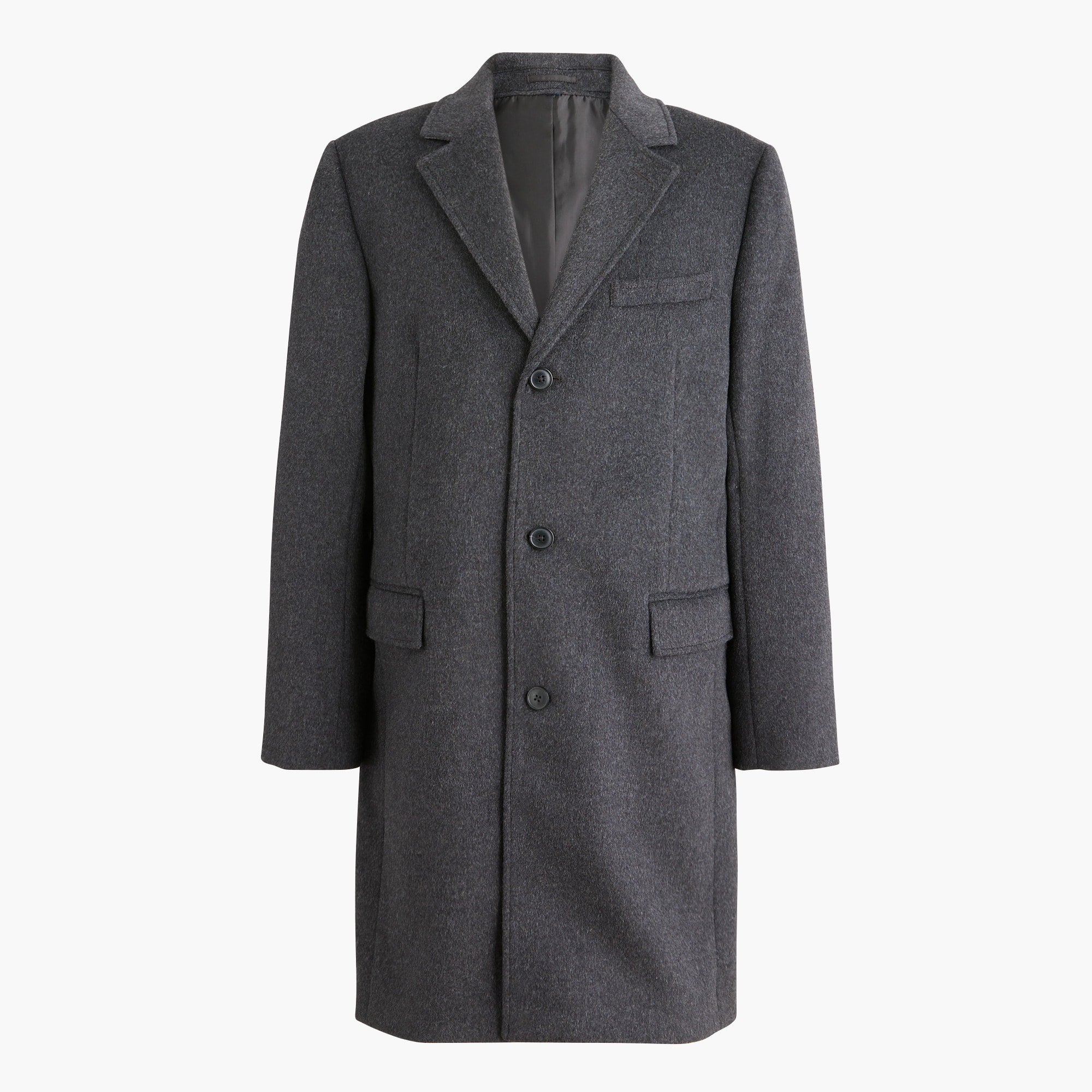  Wool-blend topcoat