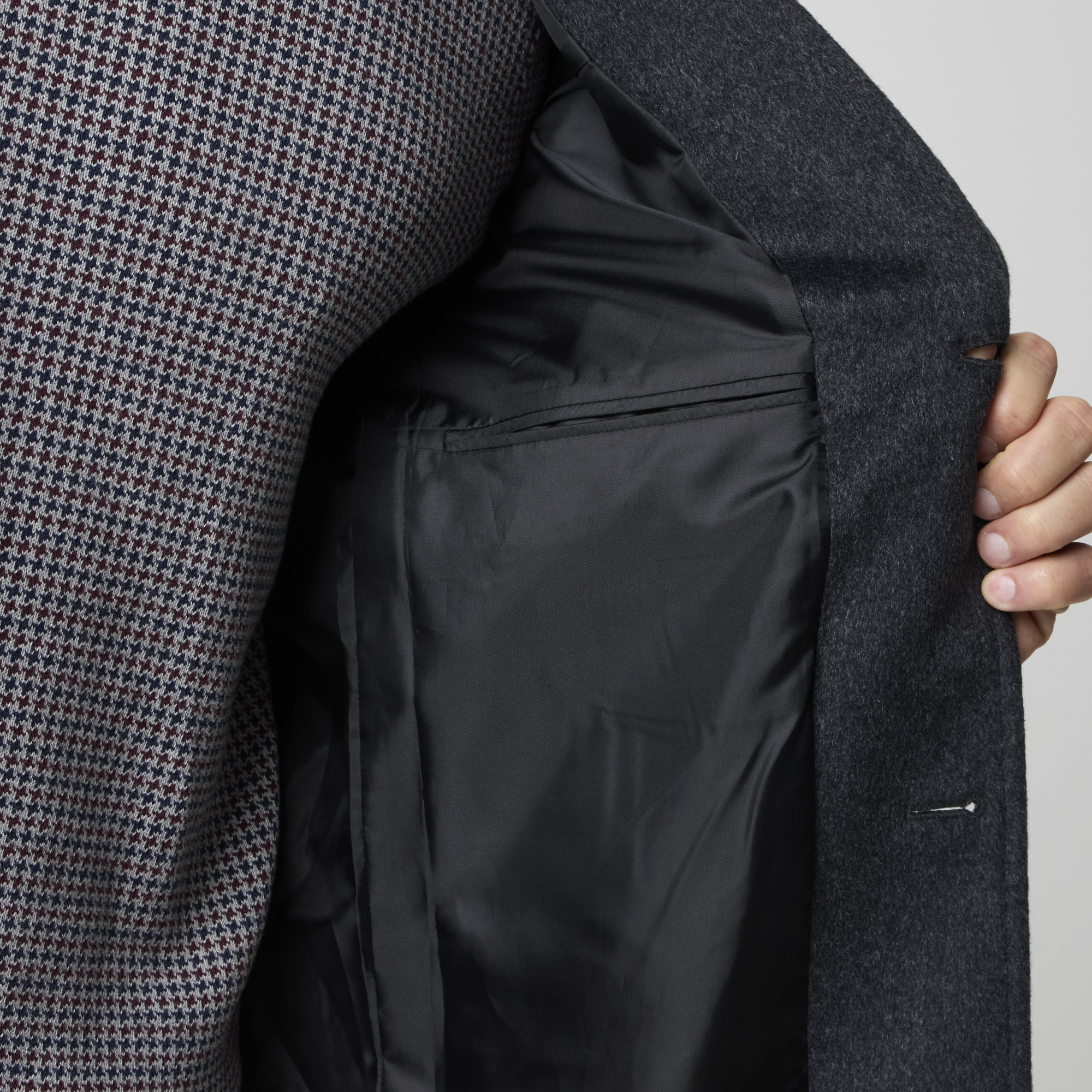 Wool-blend topcoat - image 5