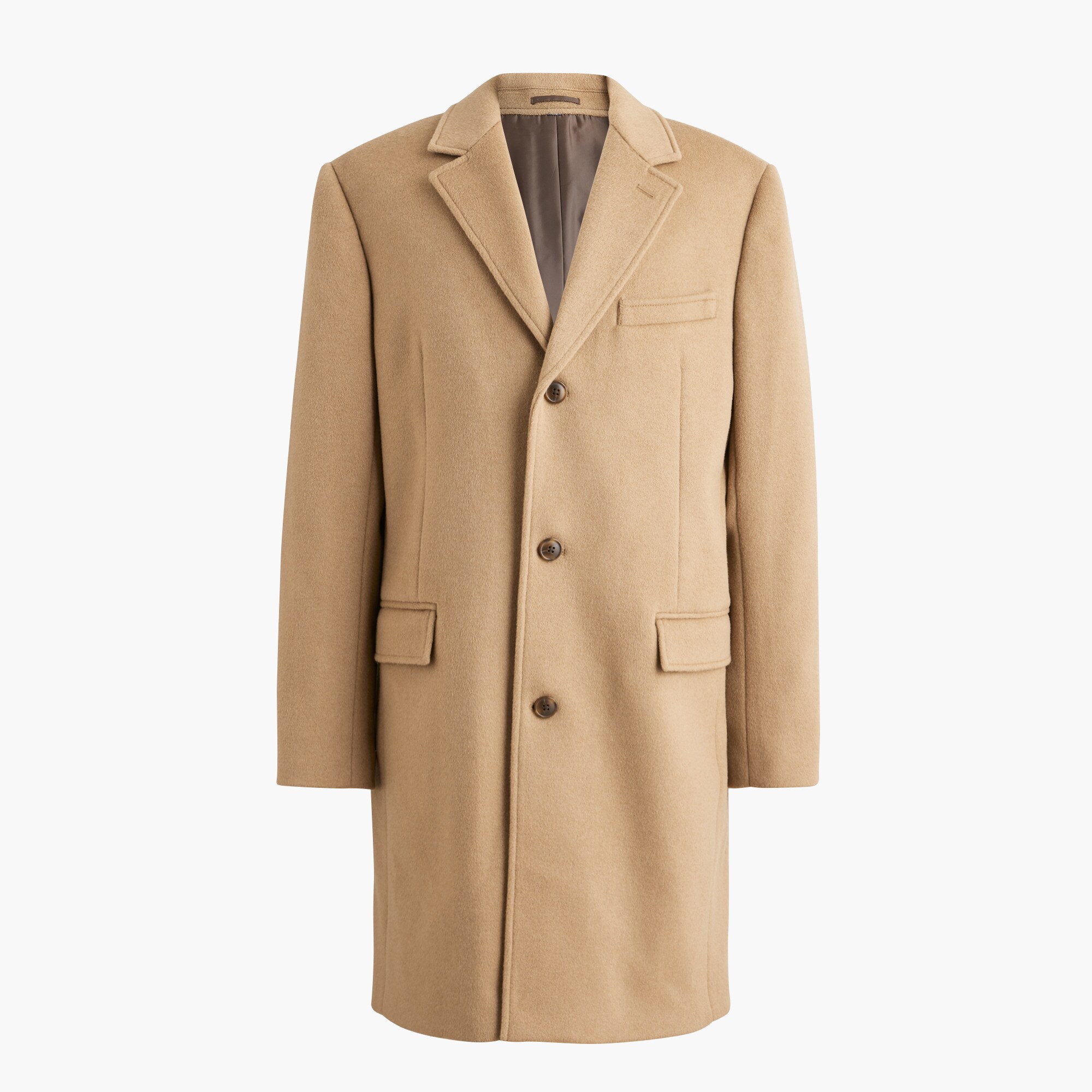  Wool-blend topcoat