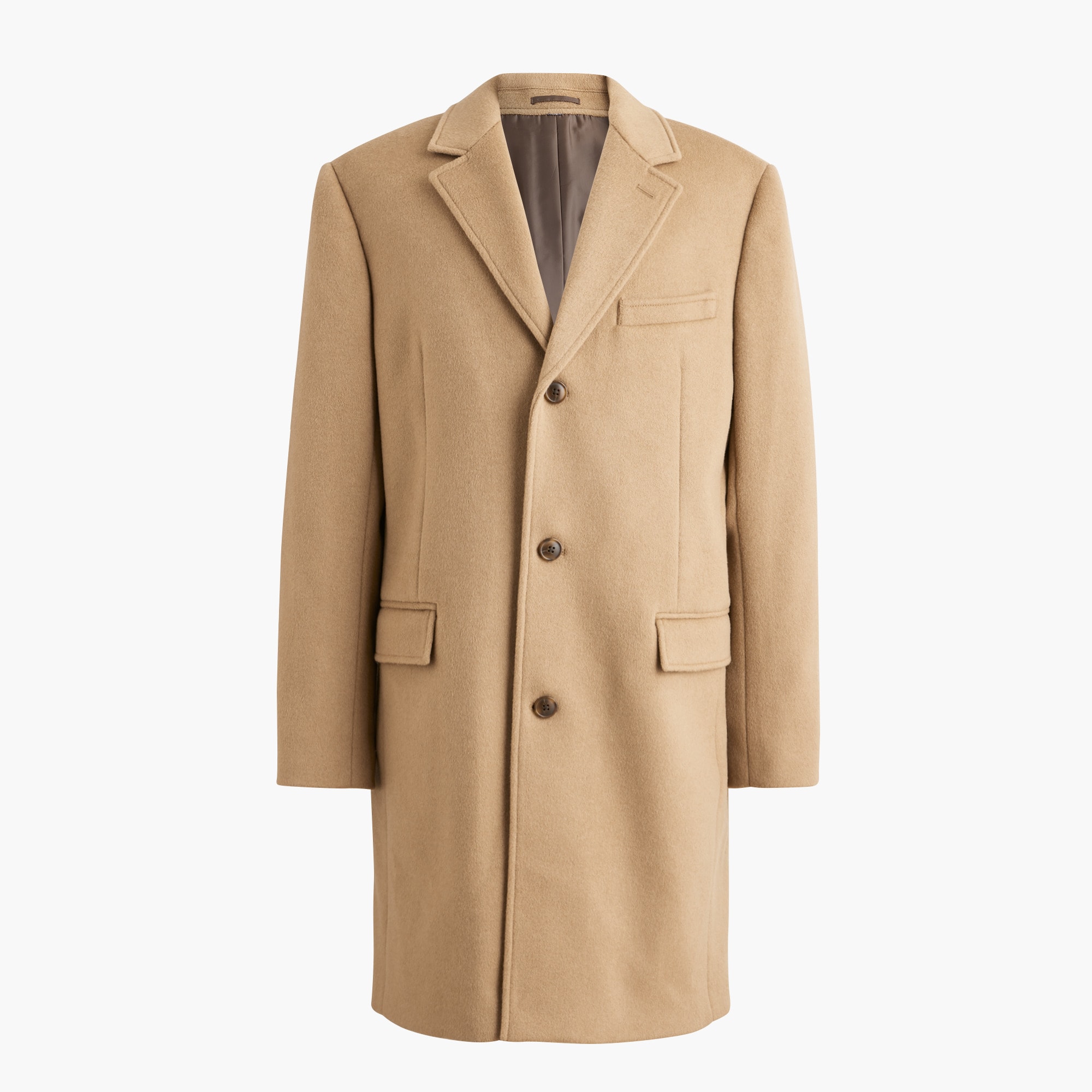 Wool-blend topcoat