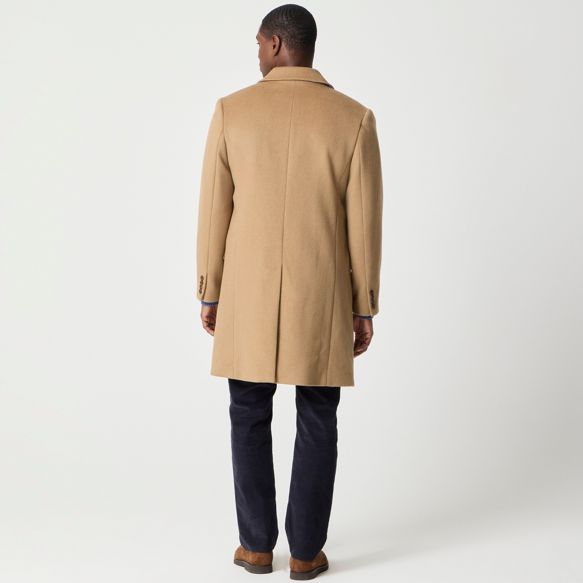 Wool-blend topcoat