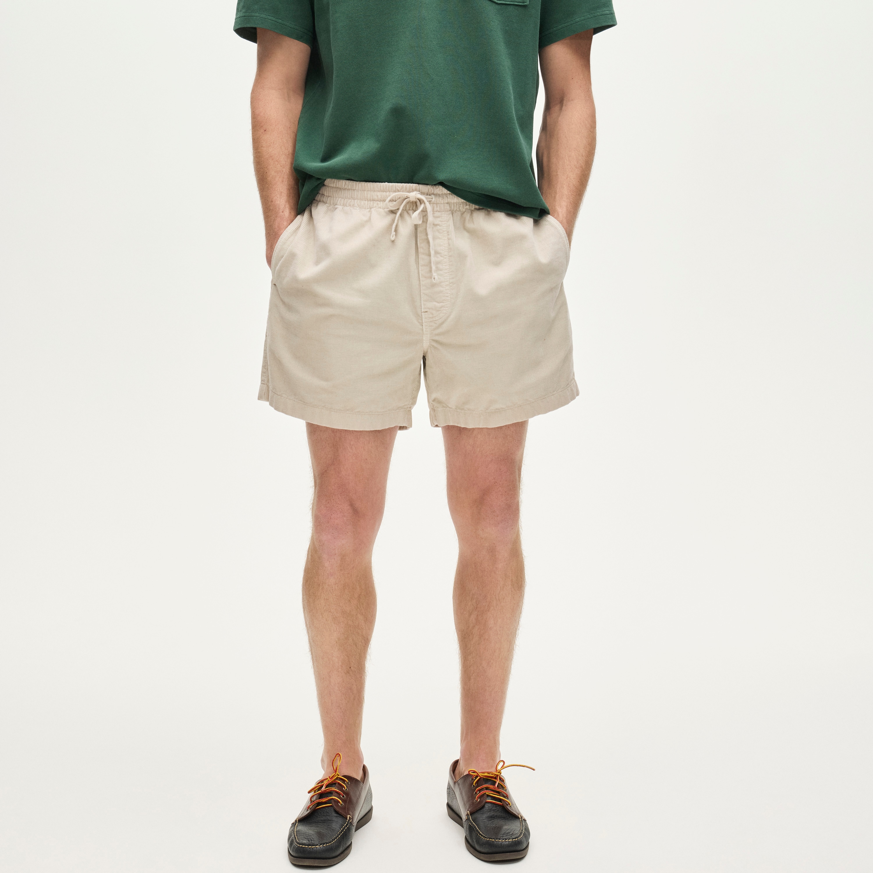 Everyday drawstring short in corduroy
