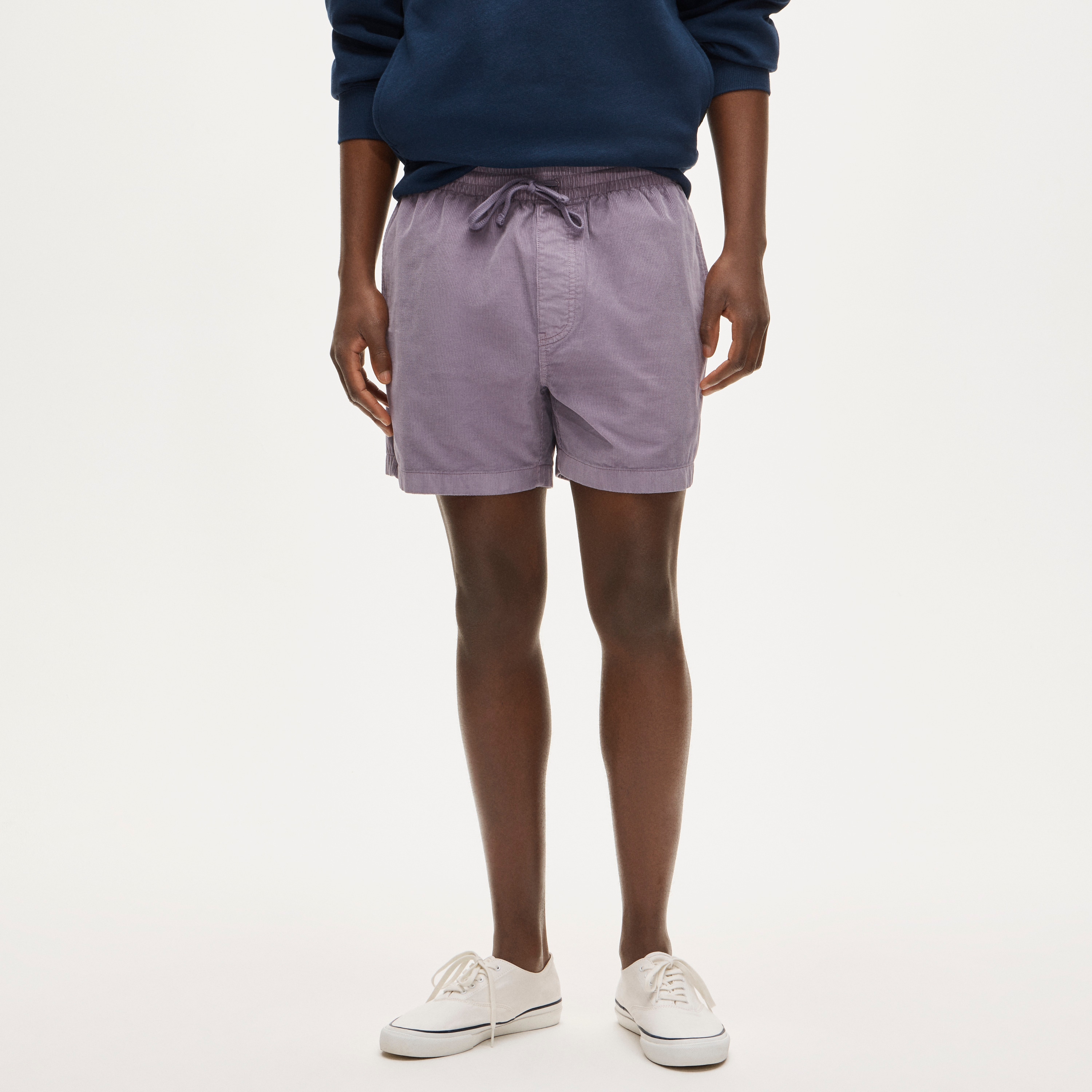 5" everyday drawstring short in corduroy