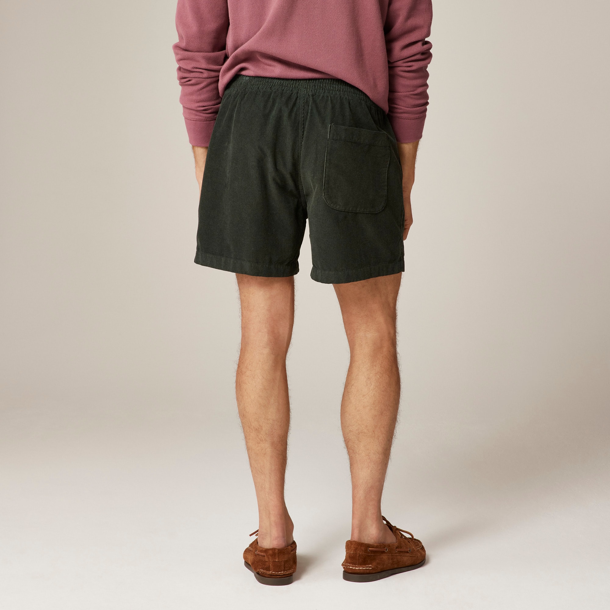 5" everyday drawstring short in corduroy