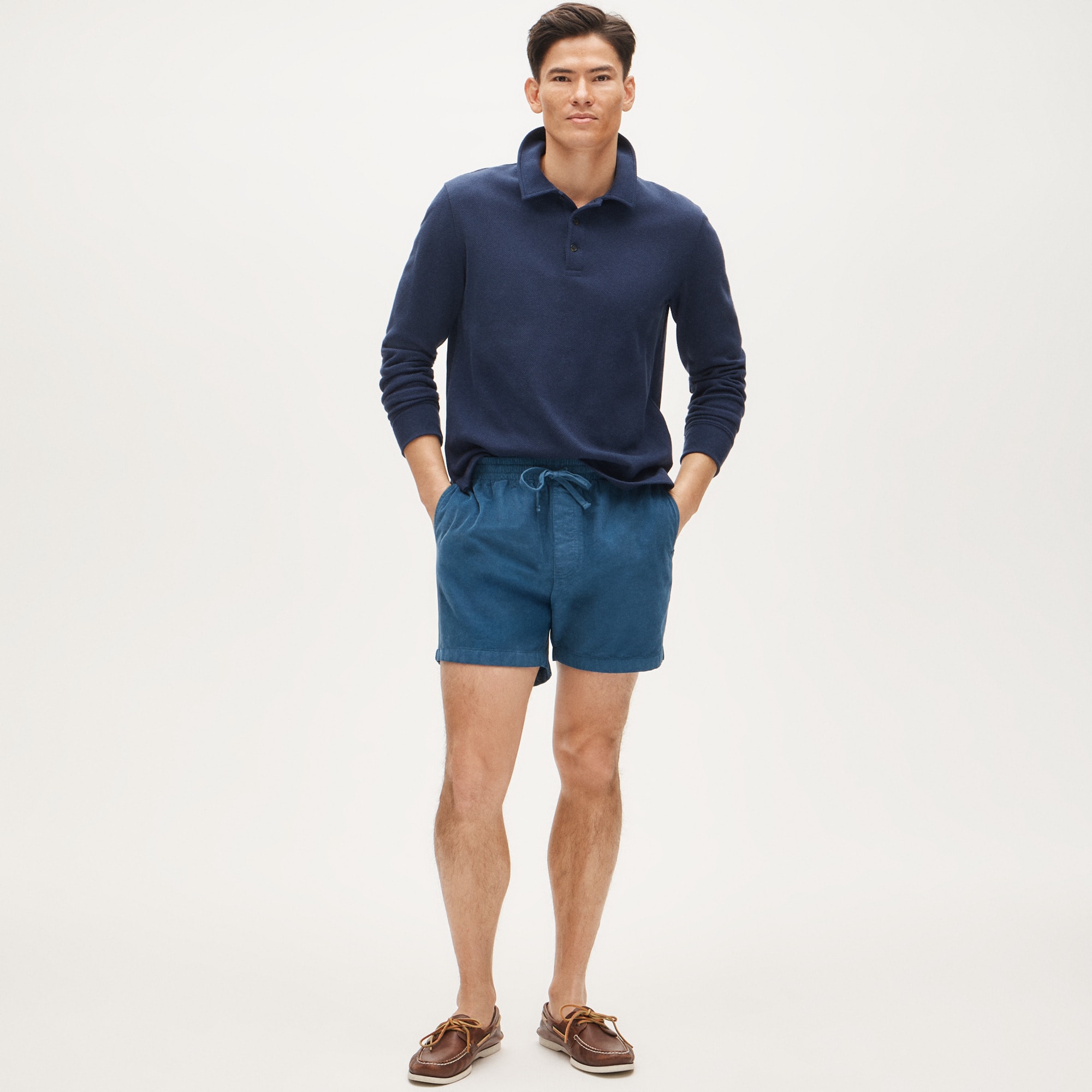 5" everyday drawstring short in corduroy
