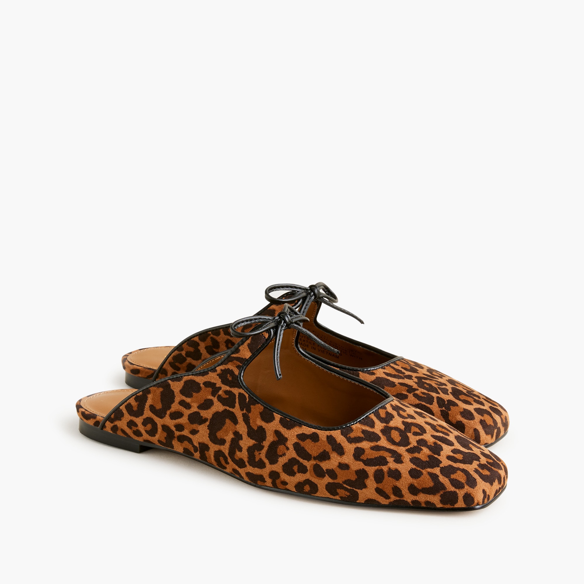 womens Bow slip-on mules
