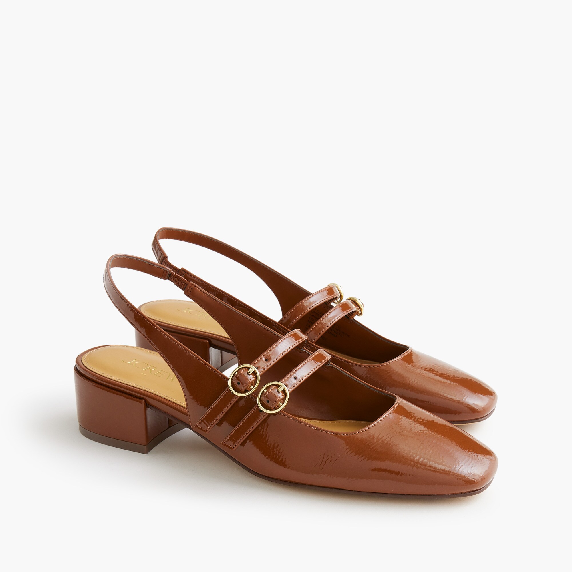 Slingback Mary Jane heels
