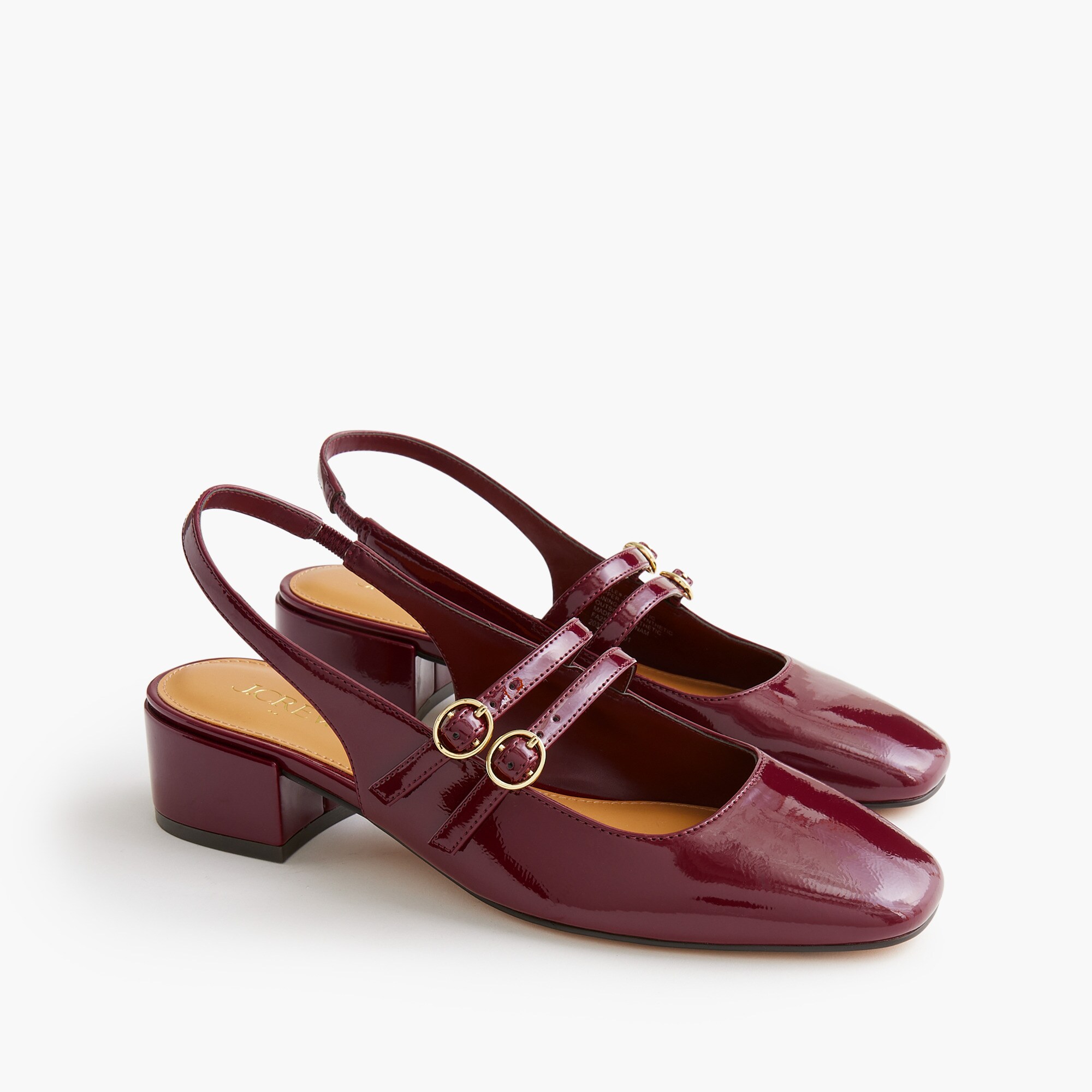 Slingback Mary Jane heels