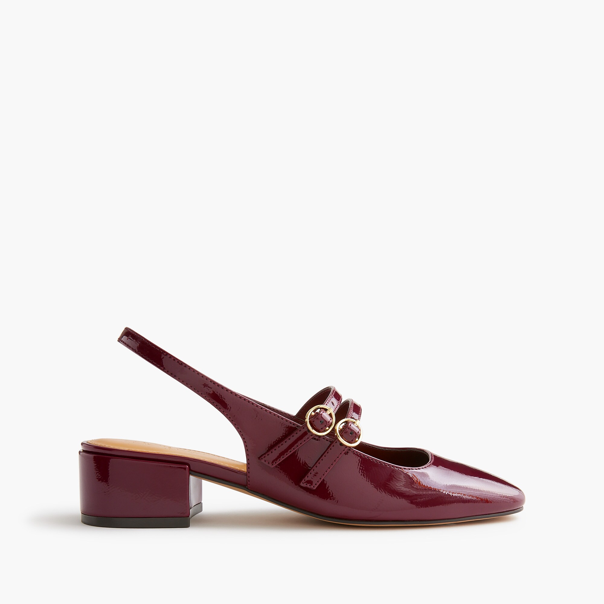 Slingback Mary Jane heels