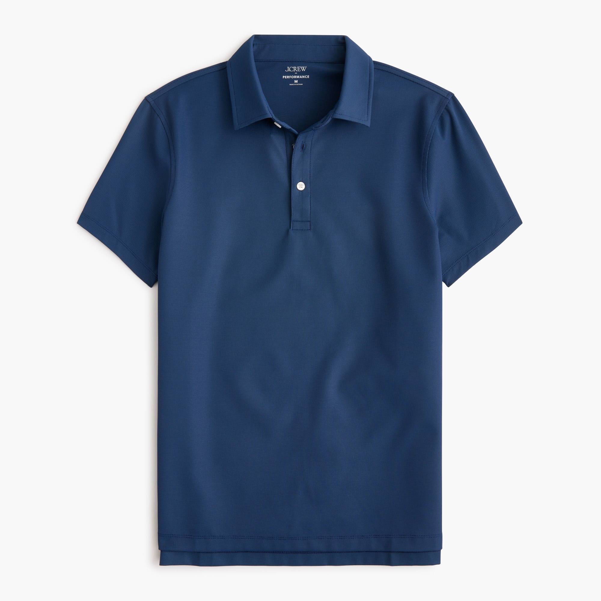 Waffle performance polo shirt