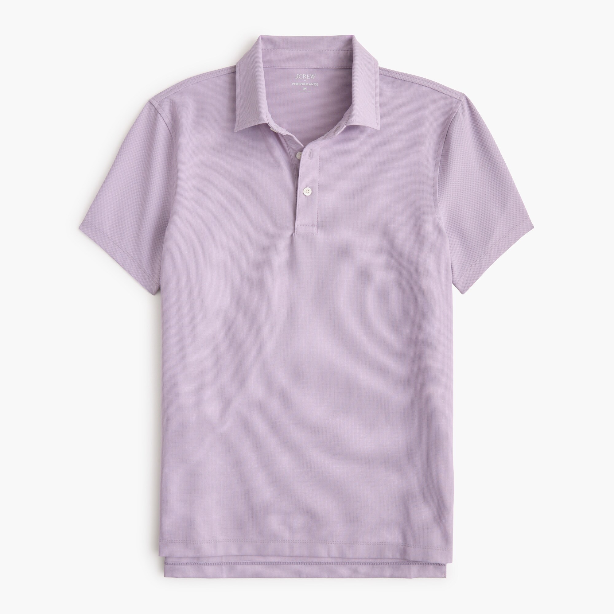 Waffle performance polo shirt