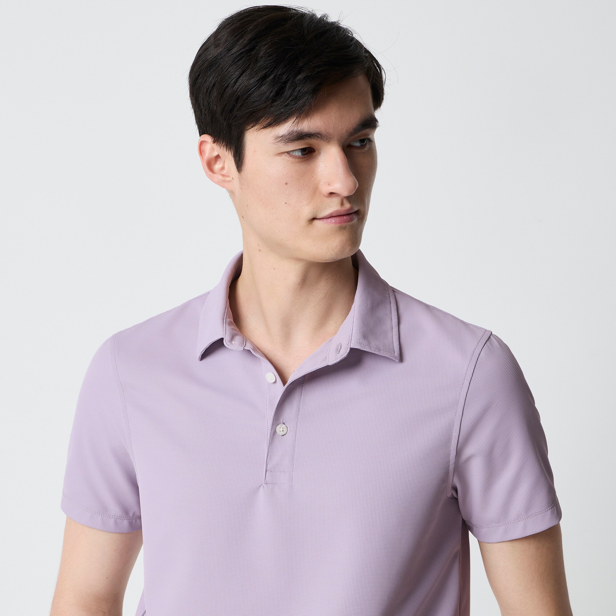 Waffle performance polo shirt