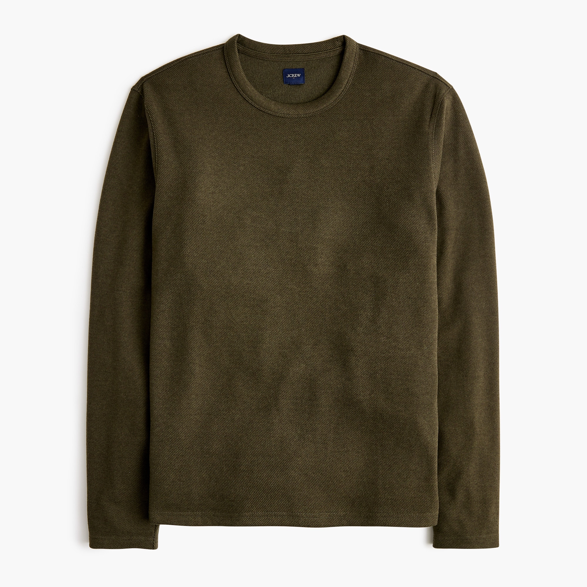 Double-knit Crewneck Sweatshirt For Men | Factory