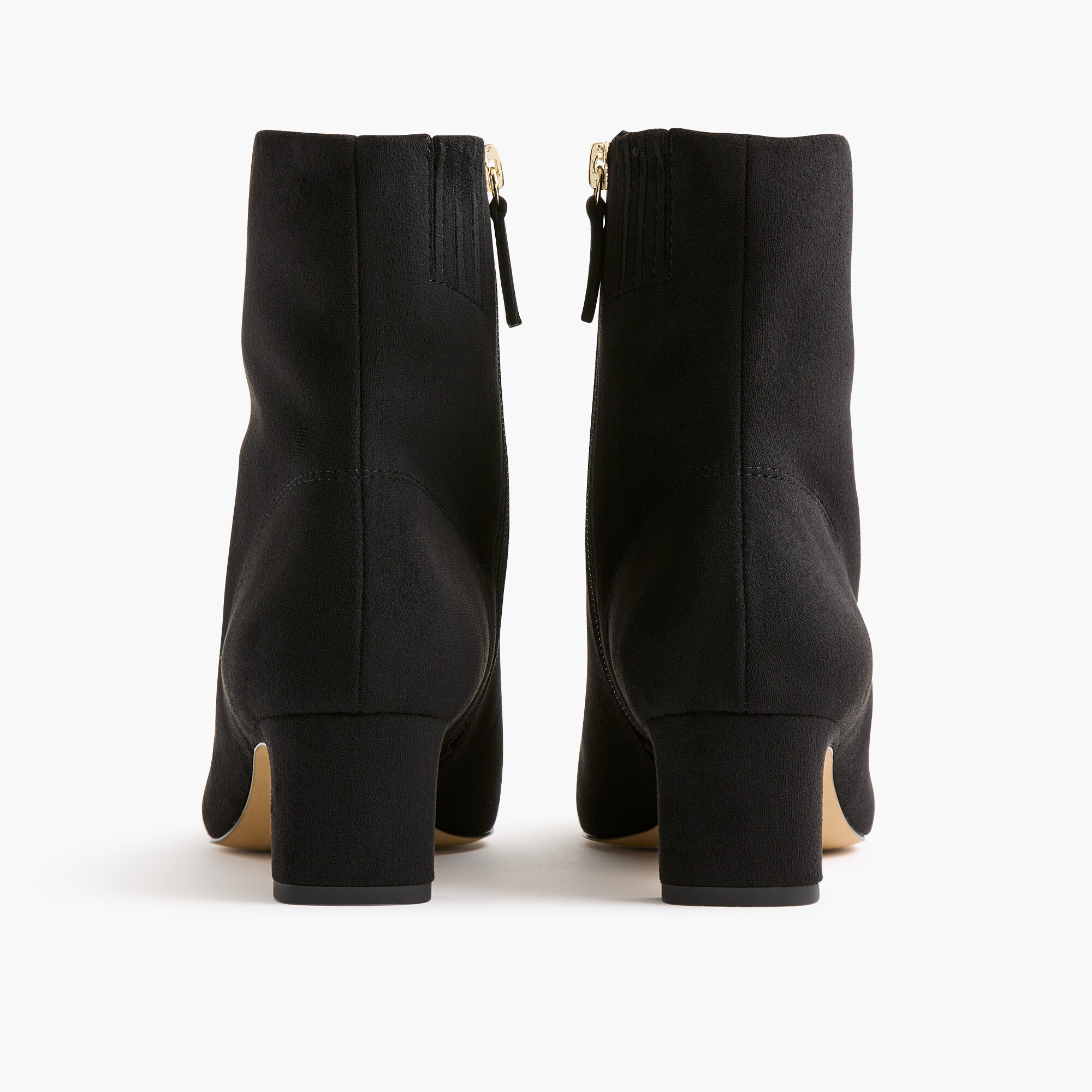 Sueded Snip-toe Booties For Women | Factory