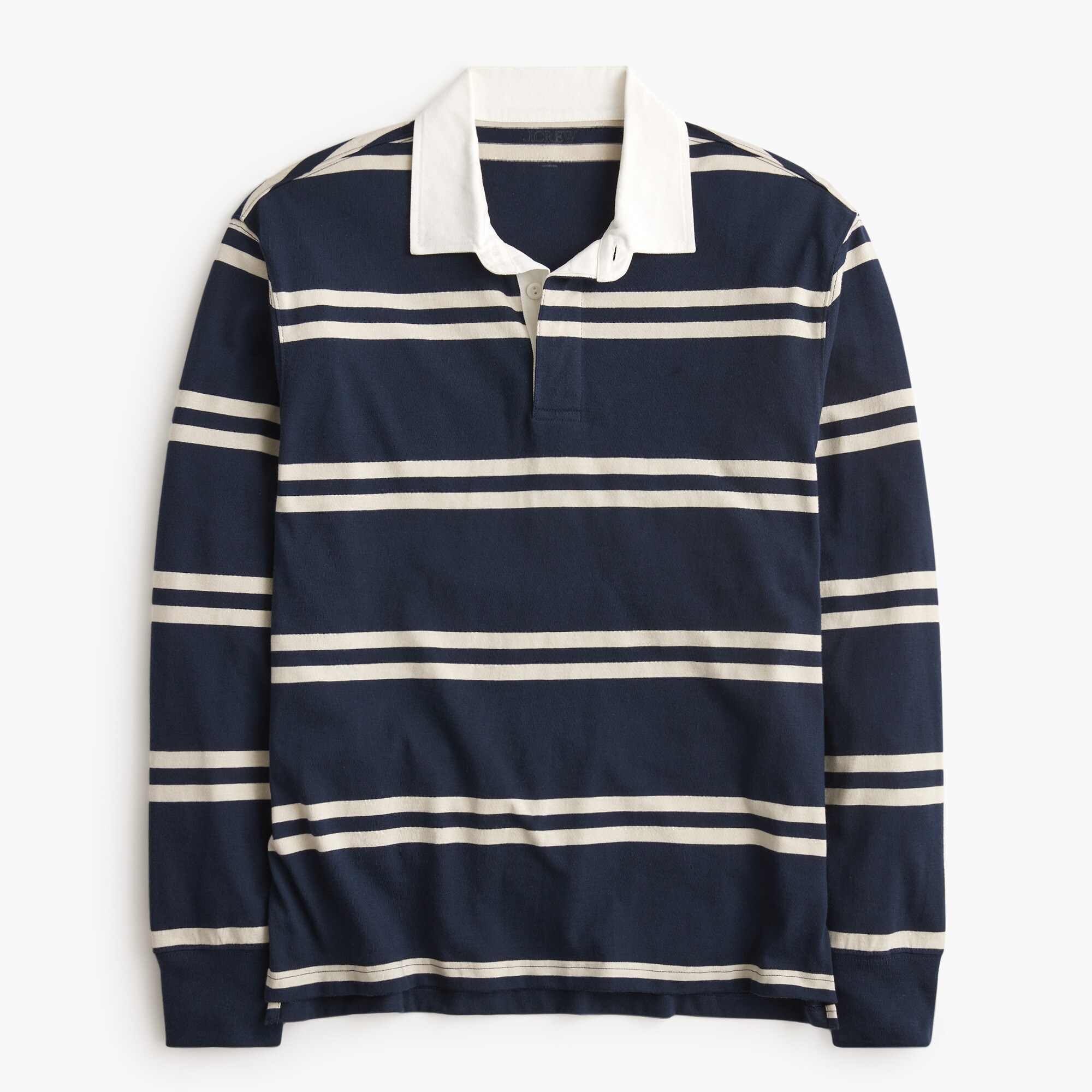 Striped rugby shirt