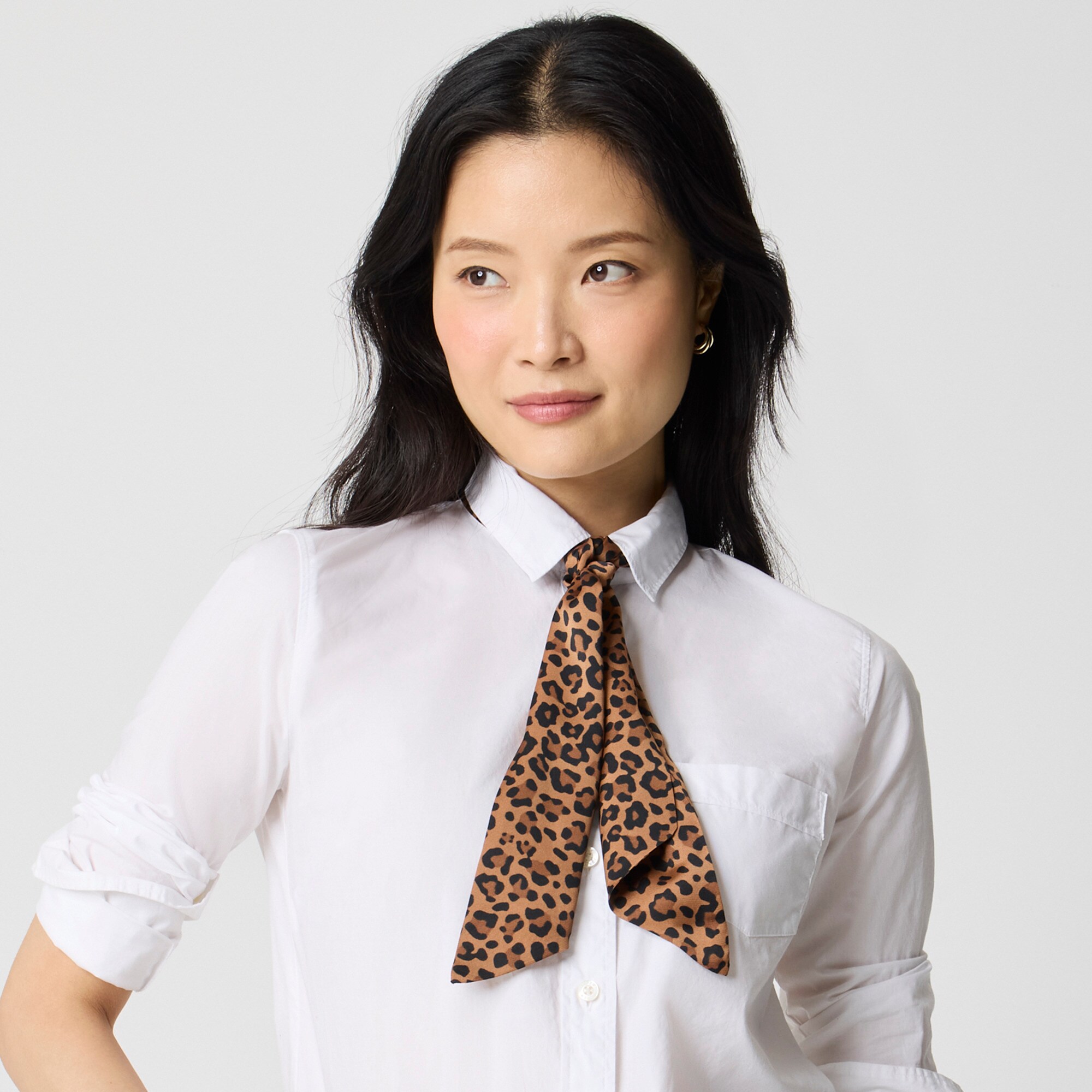 Silky scarf