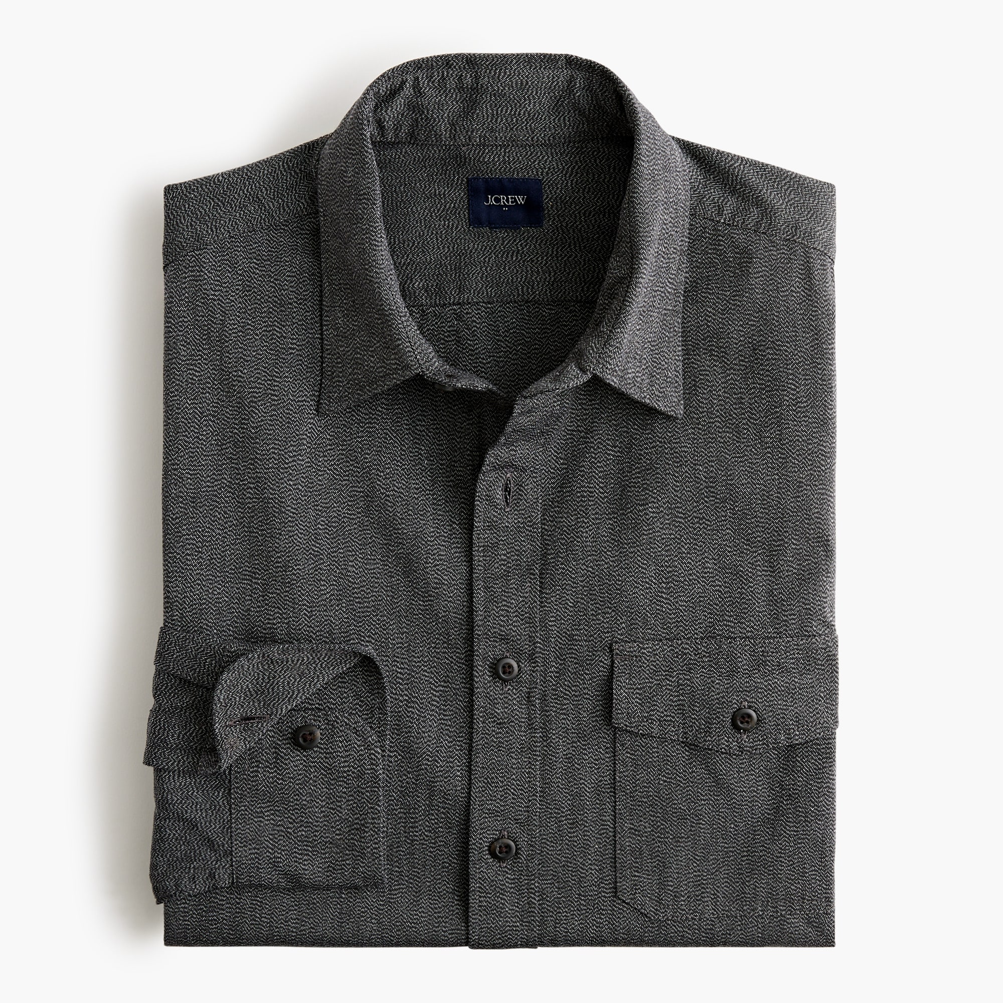 Jaspé Cotton Shirt For Men | Factory
