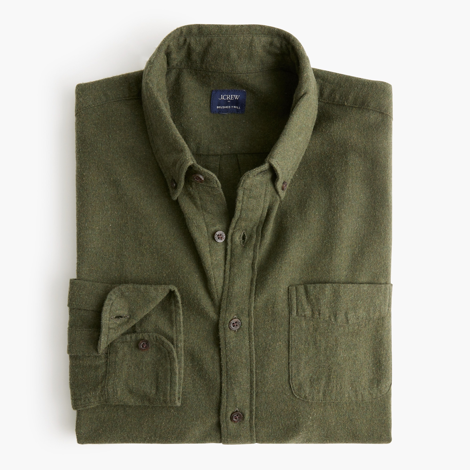  Brushed twill shirt