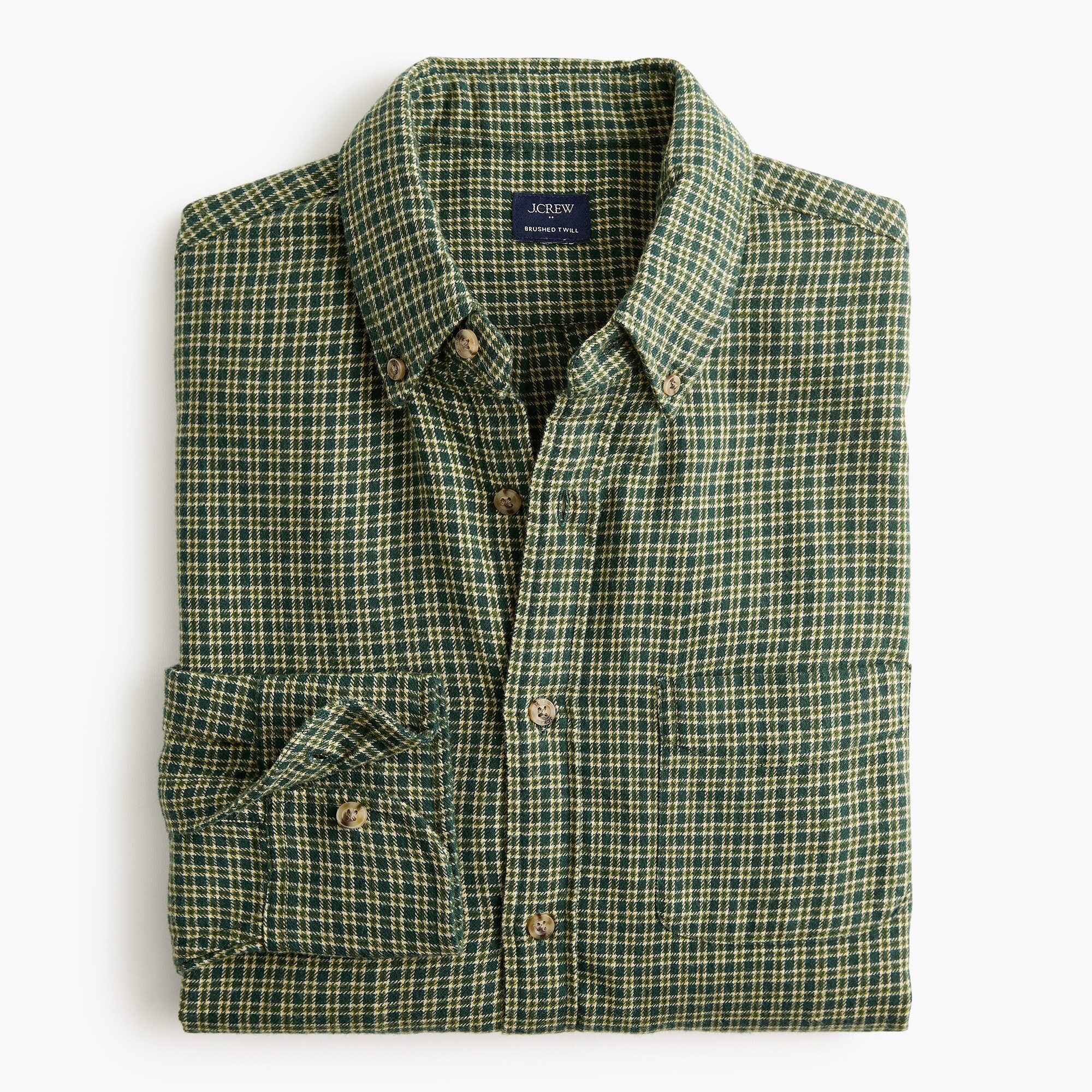 mens Brushed twill shirt