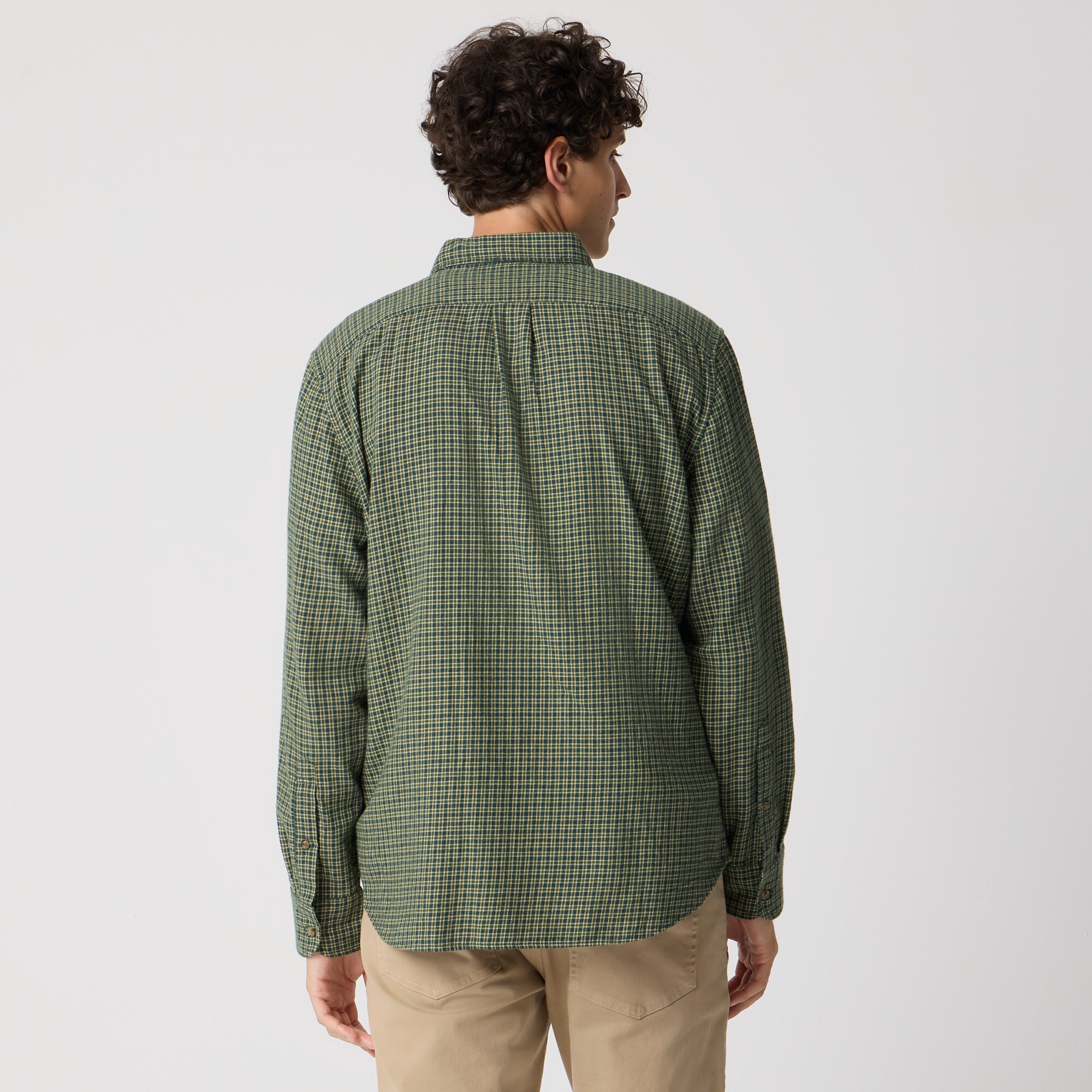 Brushed twill shirt