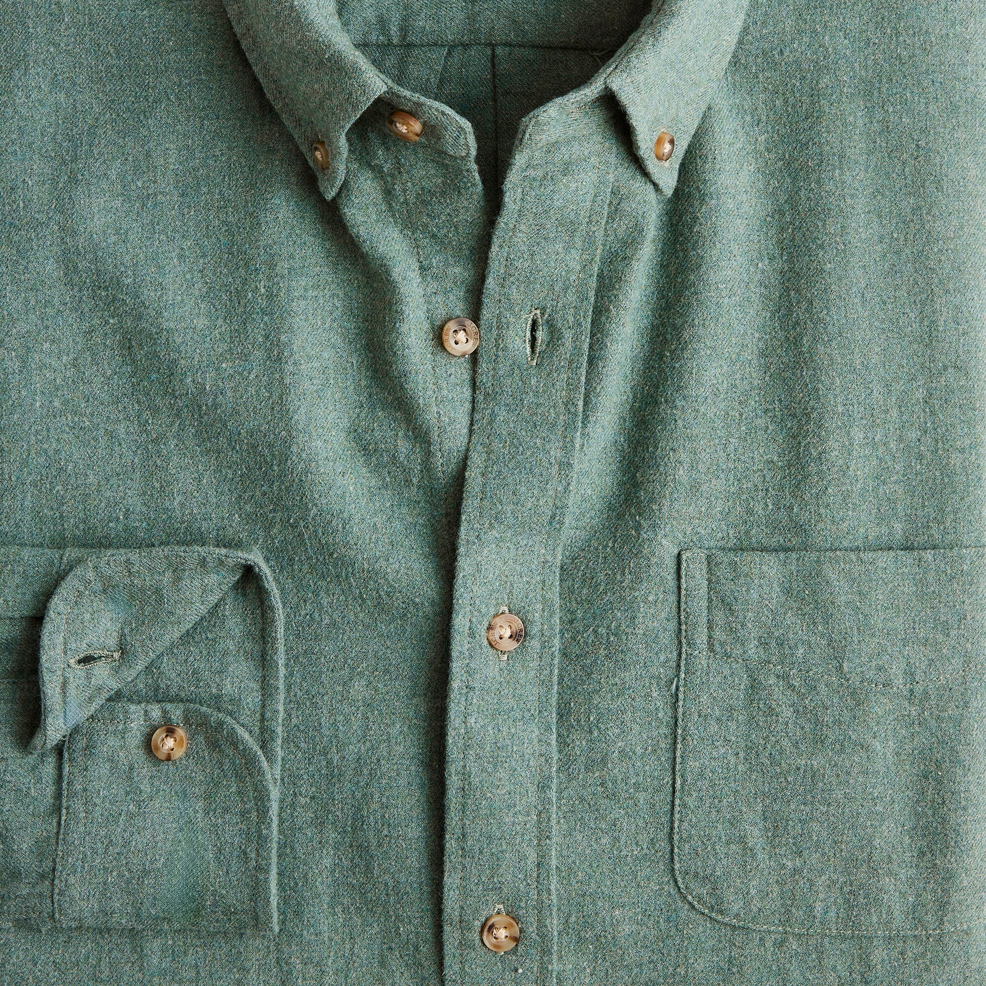 Brushed twill shirt
