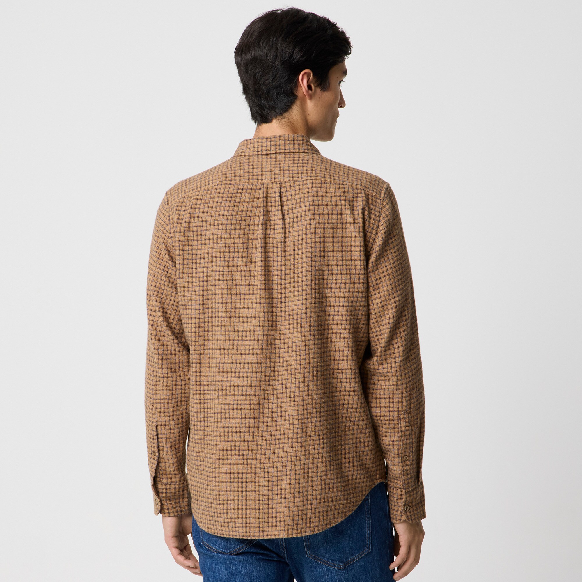 Brushed twill shirt