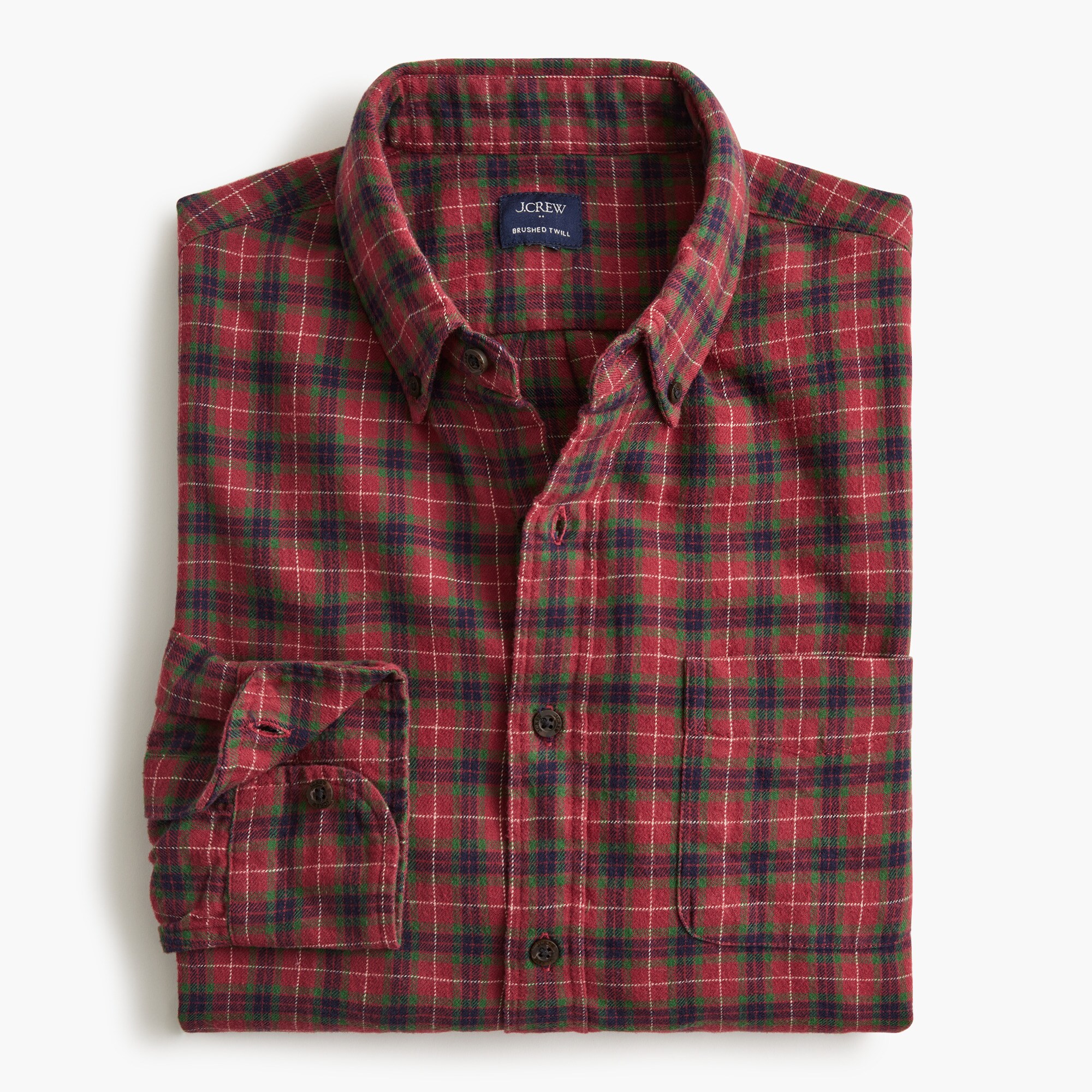 mens Brushed twill shirt