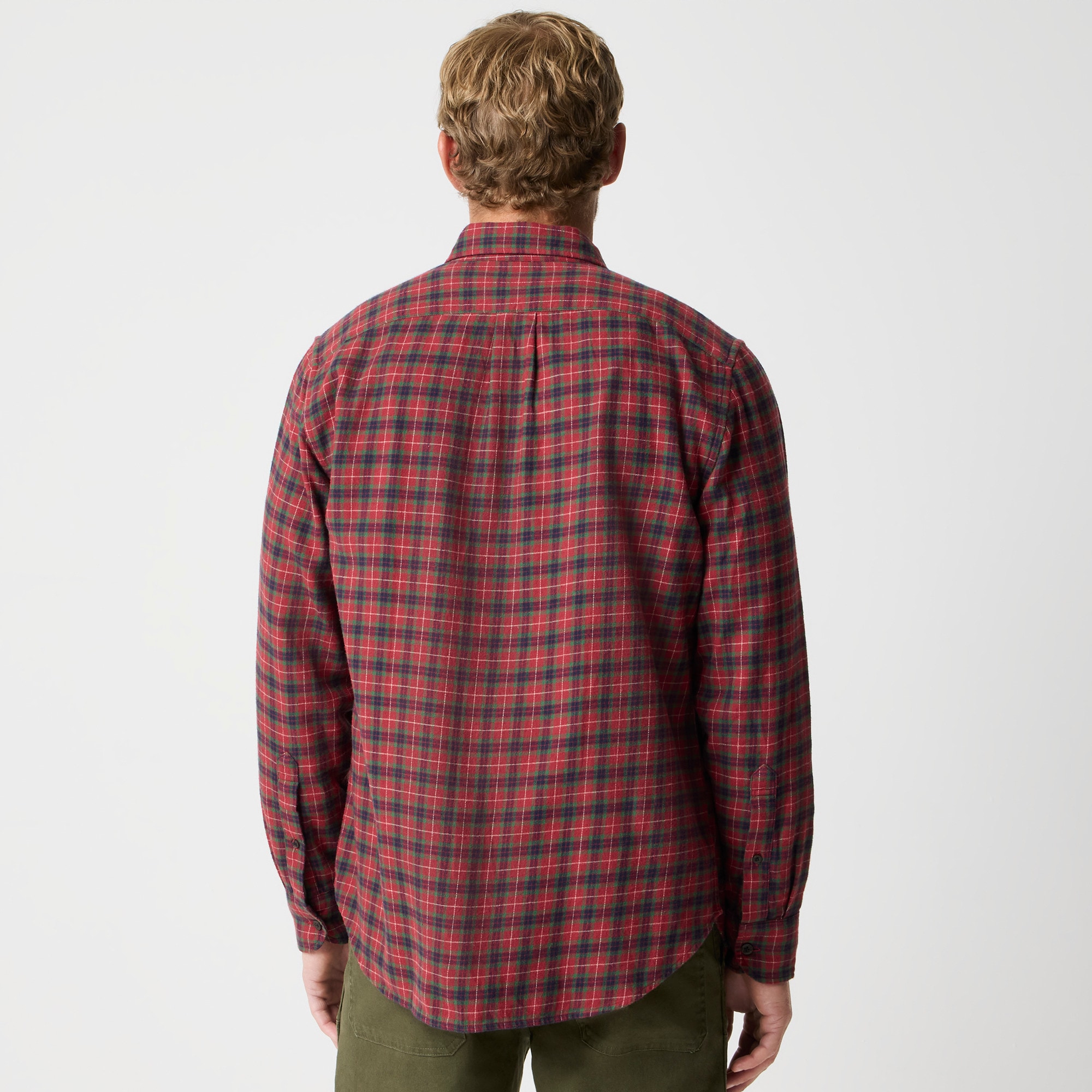 Brushed twill shirt