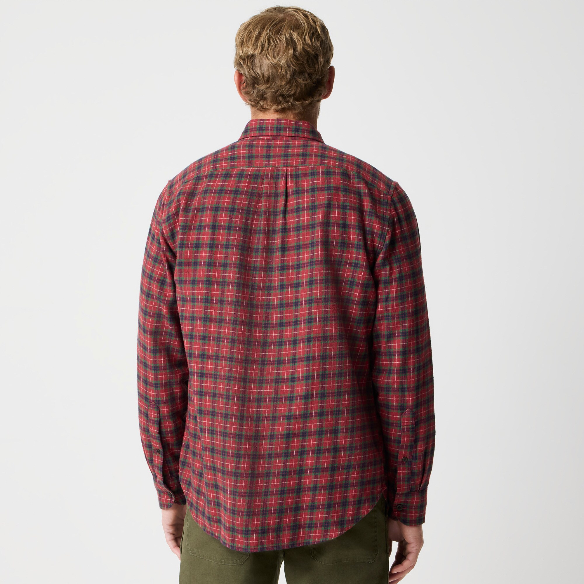 Brushed twill shirt