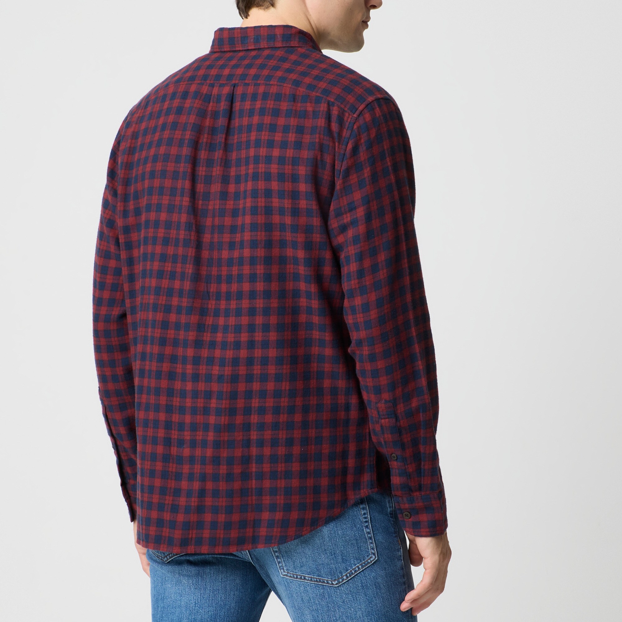 Brushed twill shirt