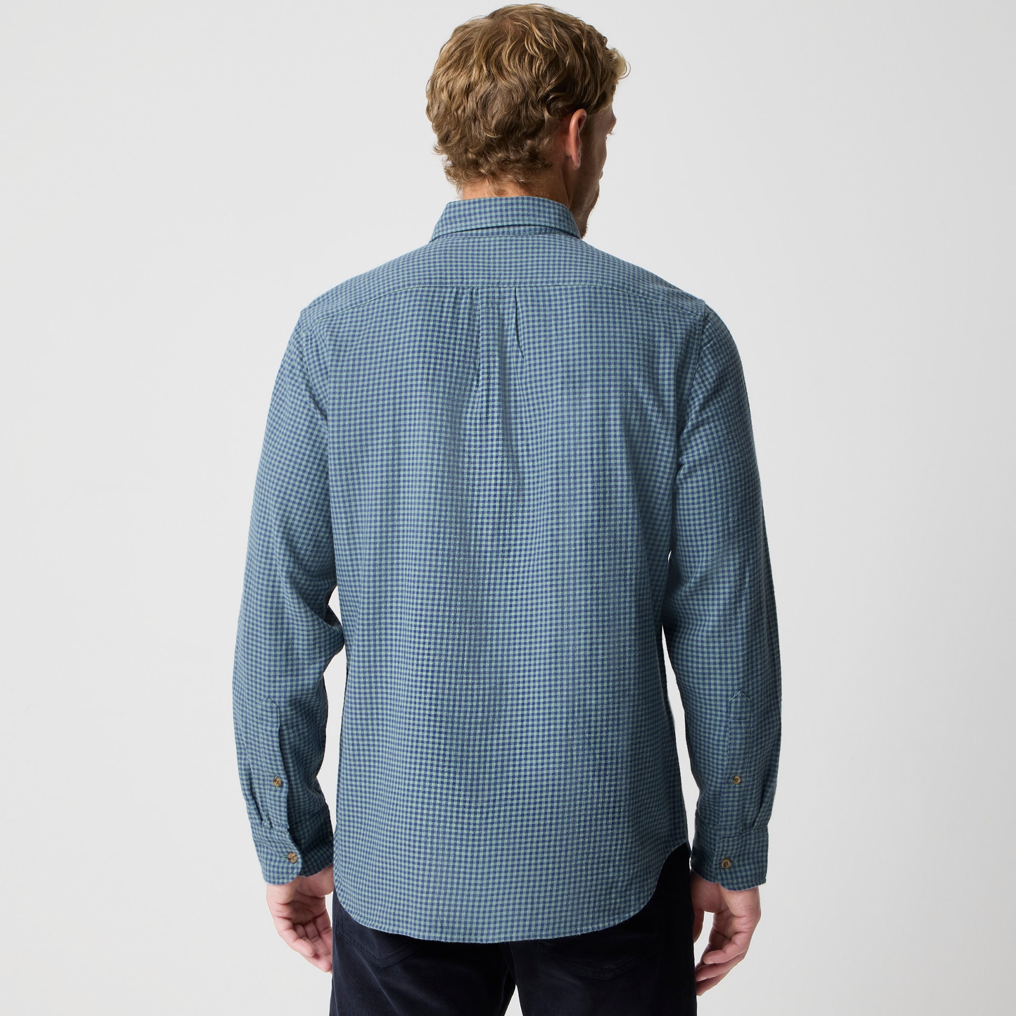 Brushed twill shirt