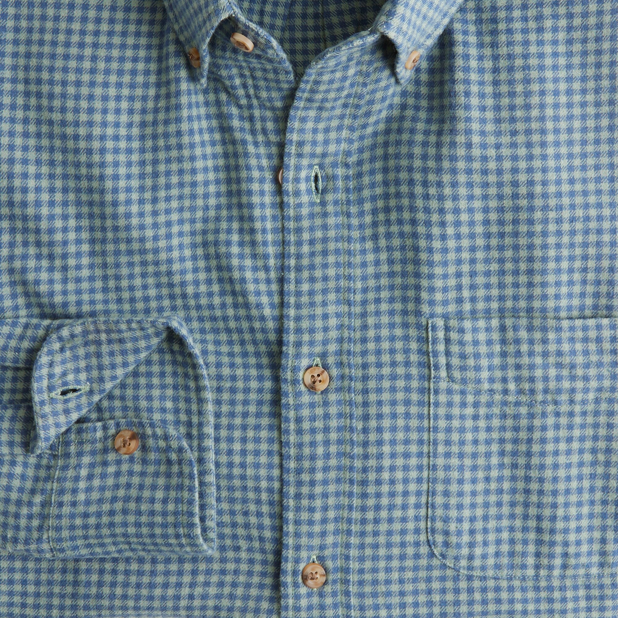 Brushed twill shirt