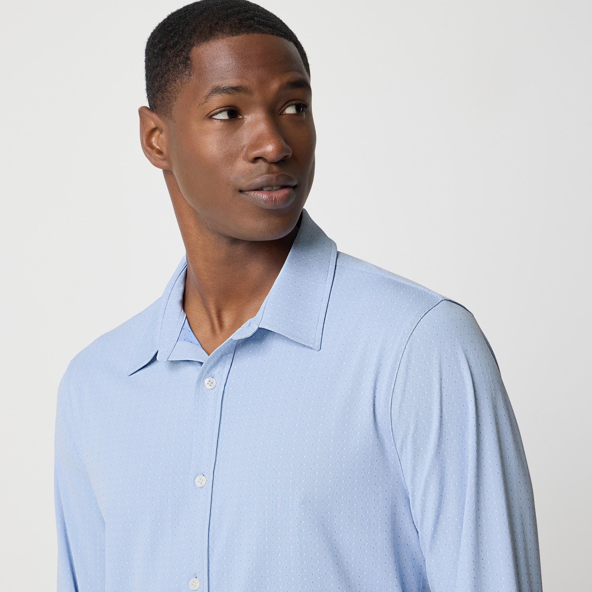 mens Dobby all-day performance shirt