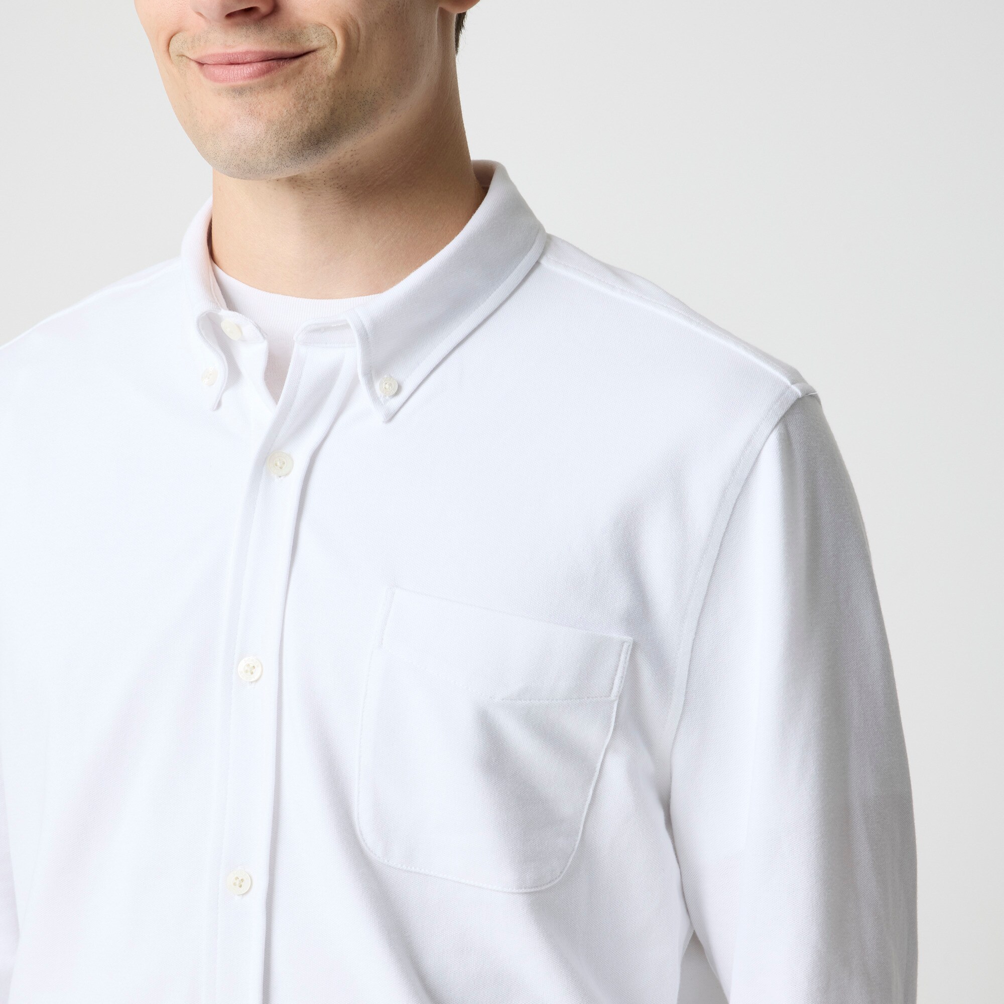 Flex piqué shirt