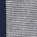 Two-tone camp sweater-polo NAVY IVORY two-tone camp sweater-polo for men