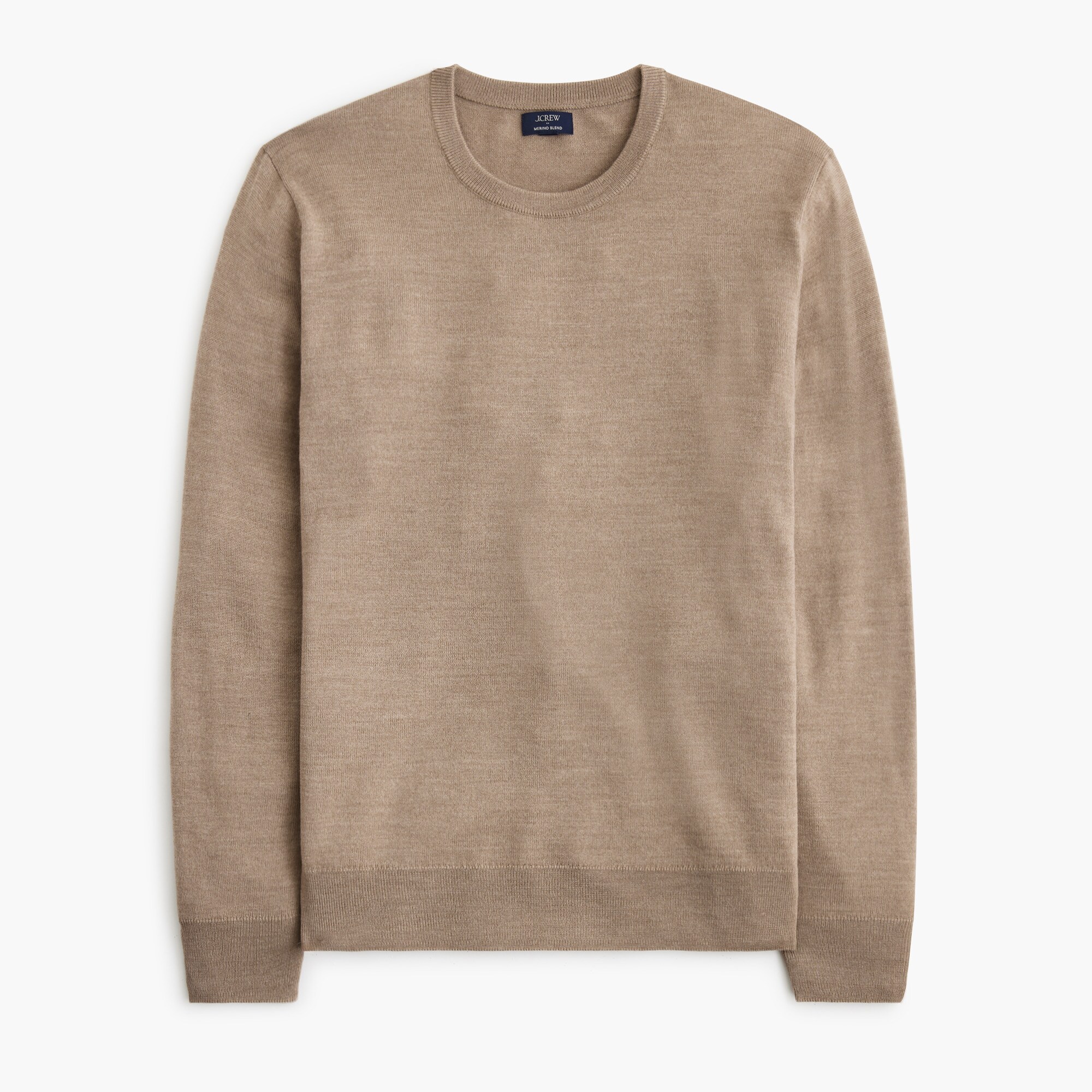 Merino wool-blend crewneck sweater