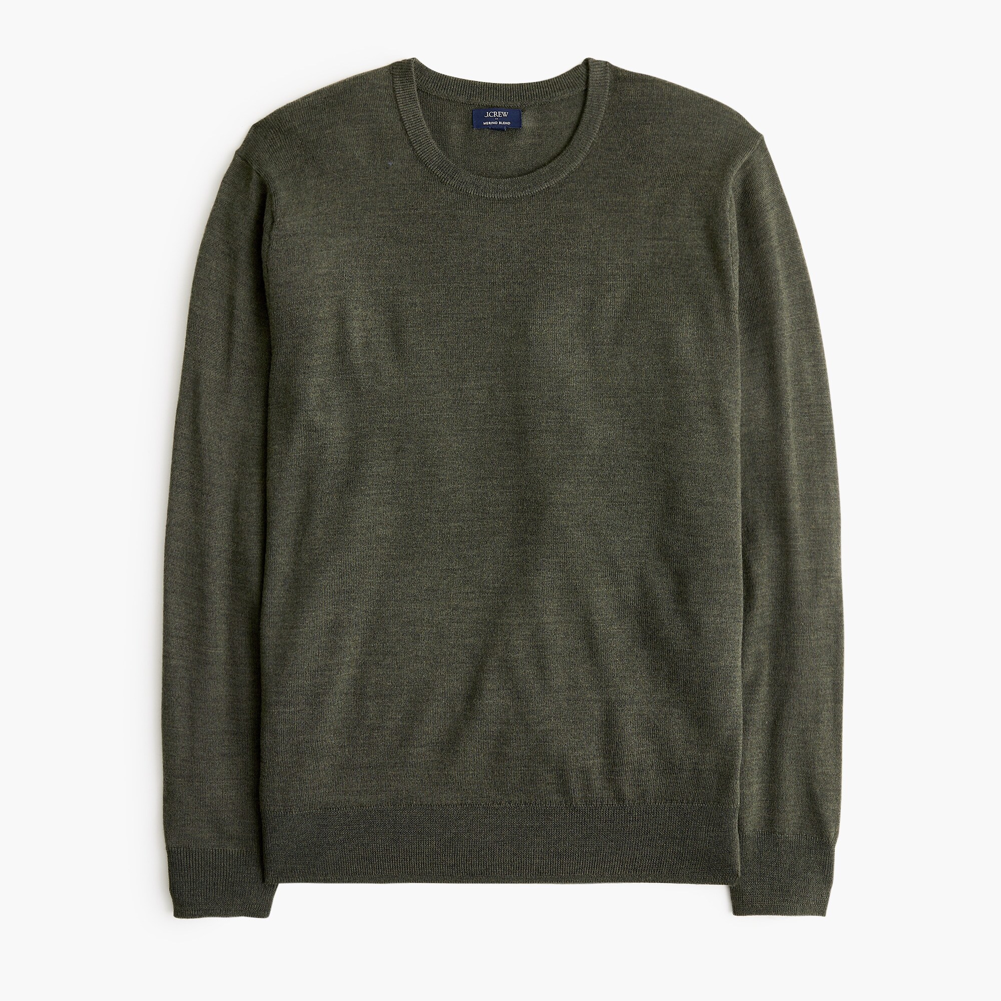 Merino wool-blend crewneck sweater