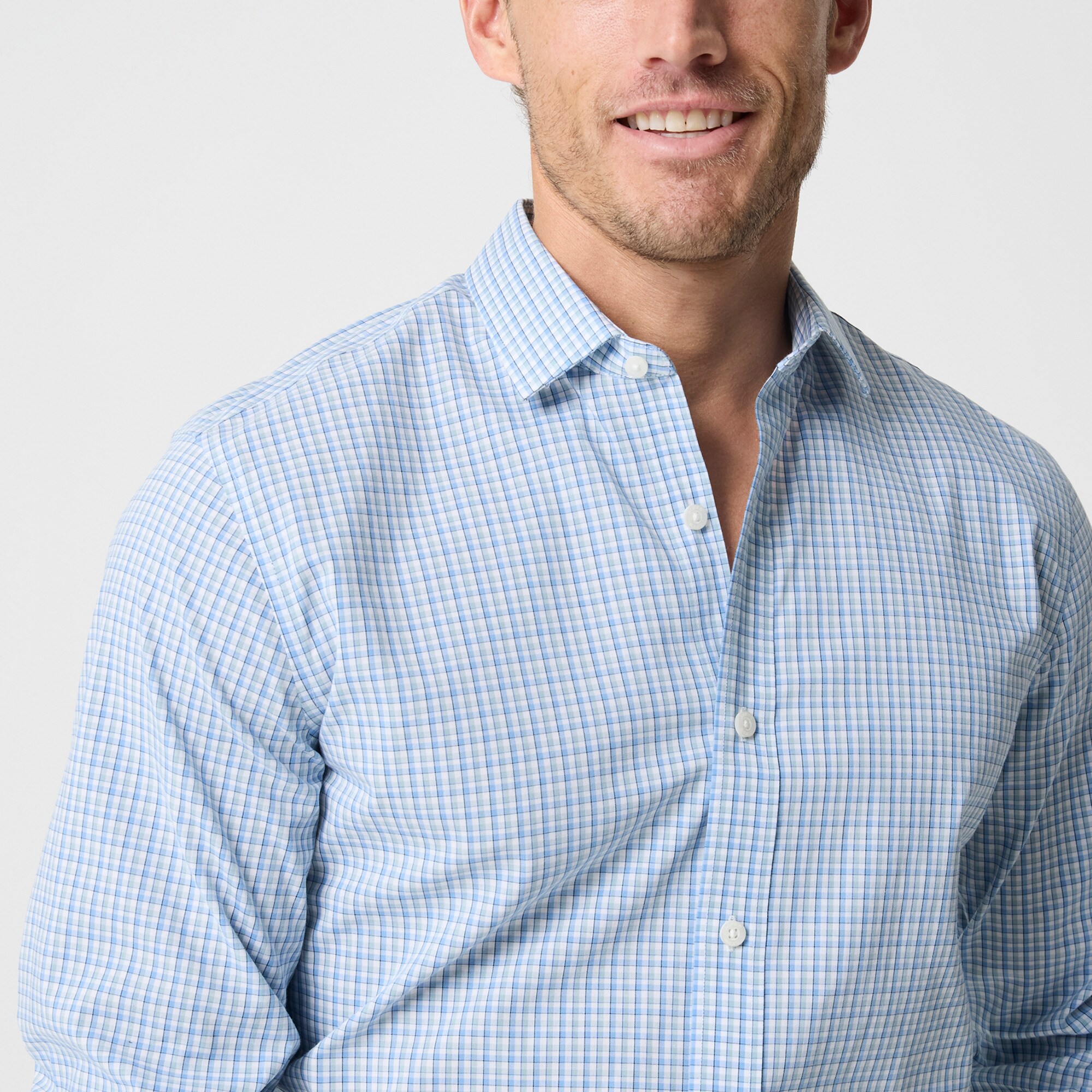 Wrinkle-free dress shirt
