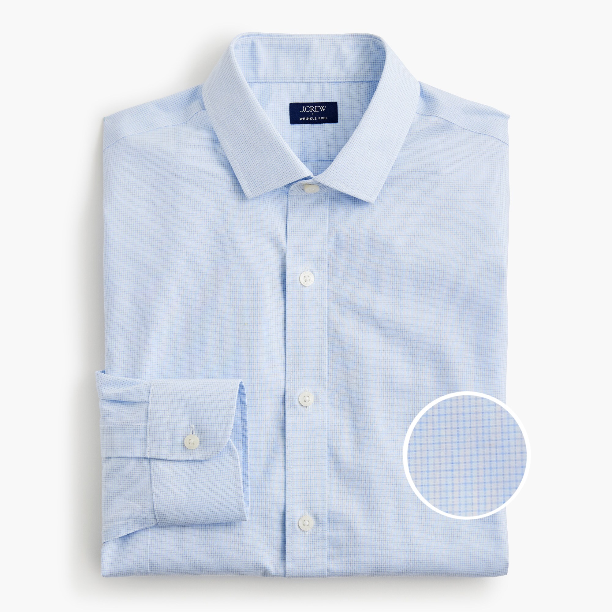 Wrinkle-free dress shirt