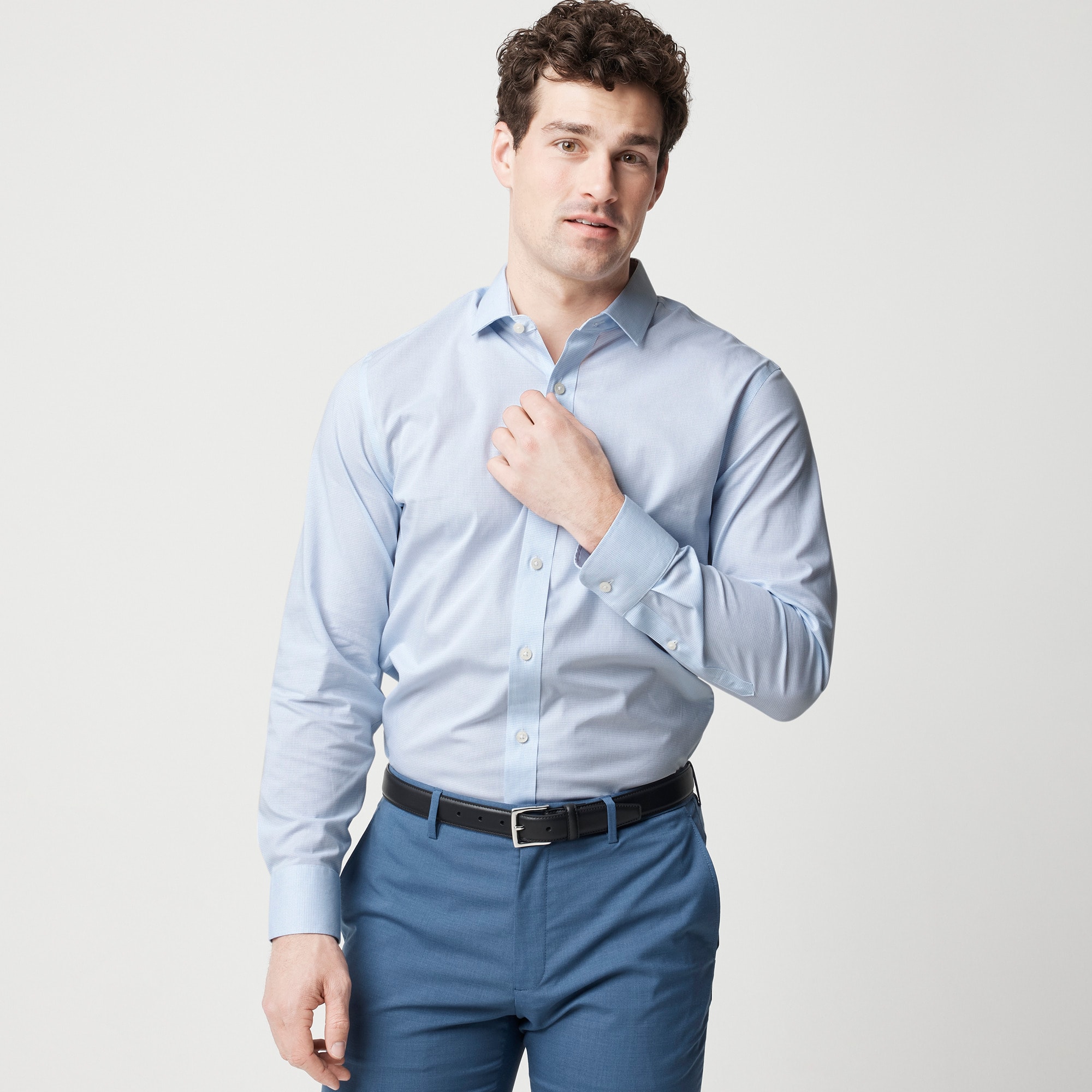 Wrinkle-free dress shirt