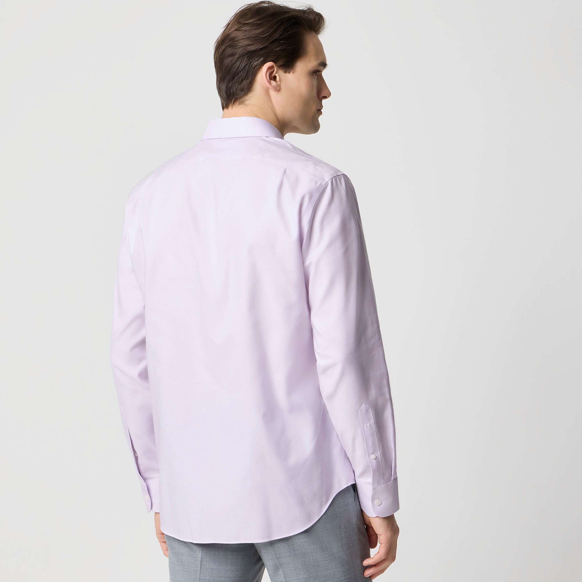 Wrinkle-free Dobby Dress Shirt For Men | Factory