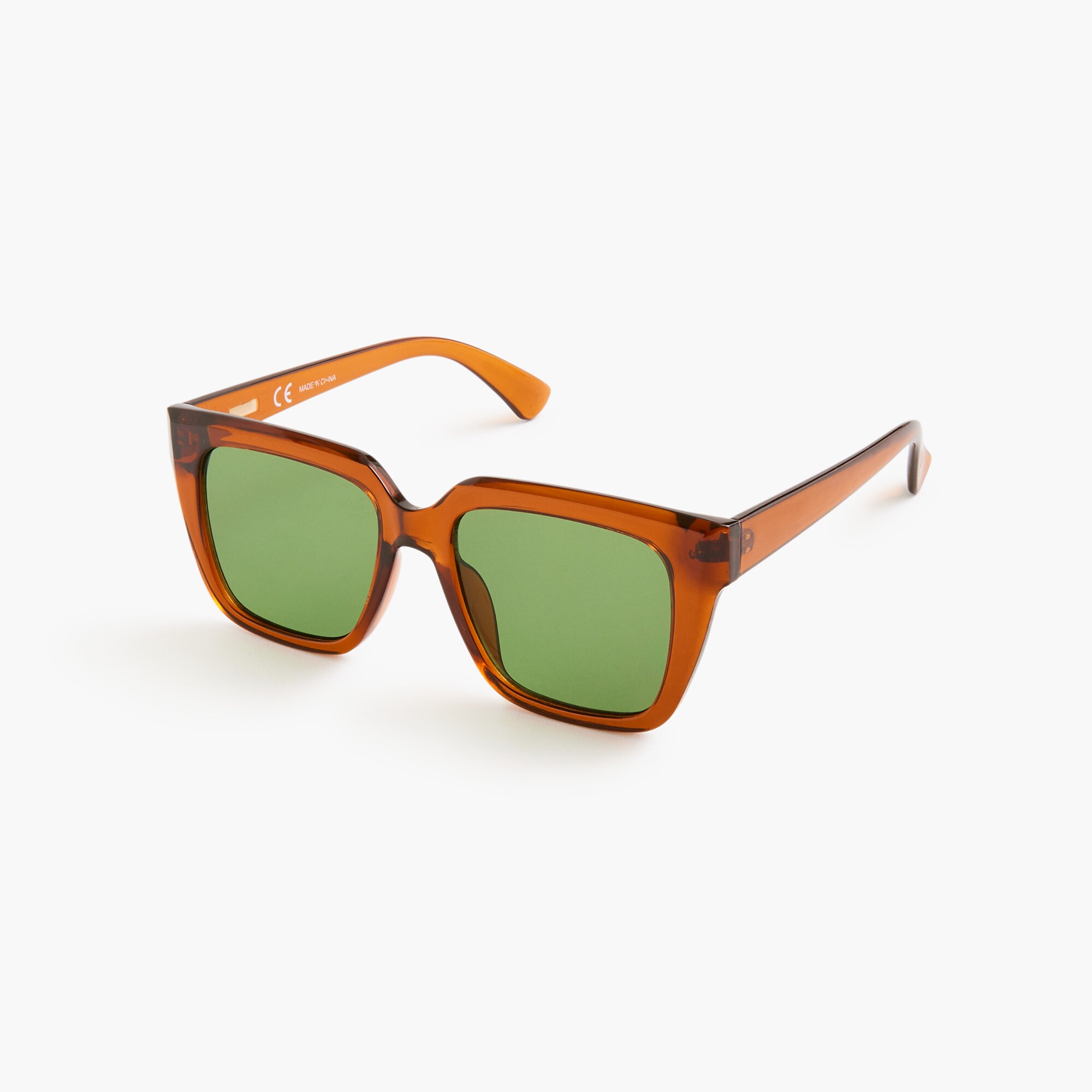 Large D-frame sunglasses