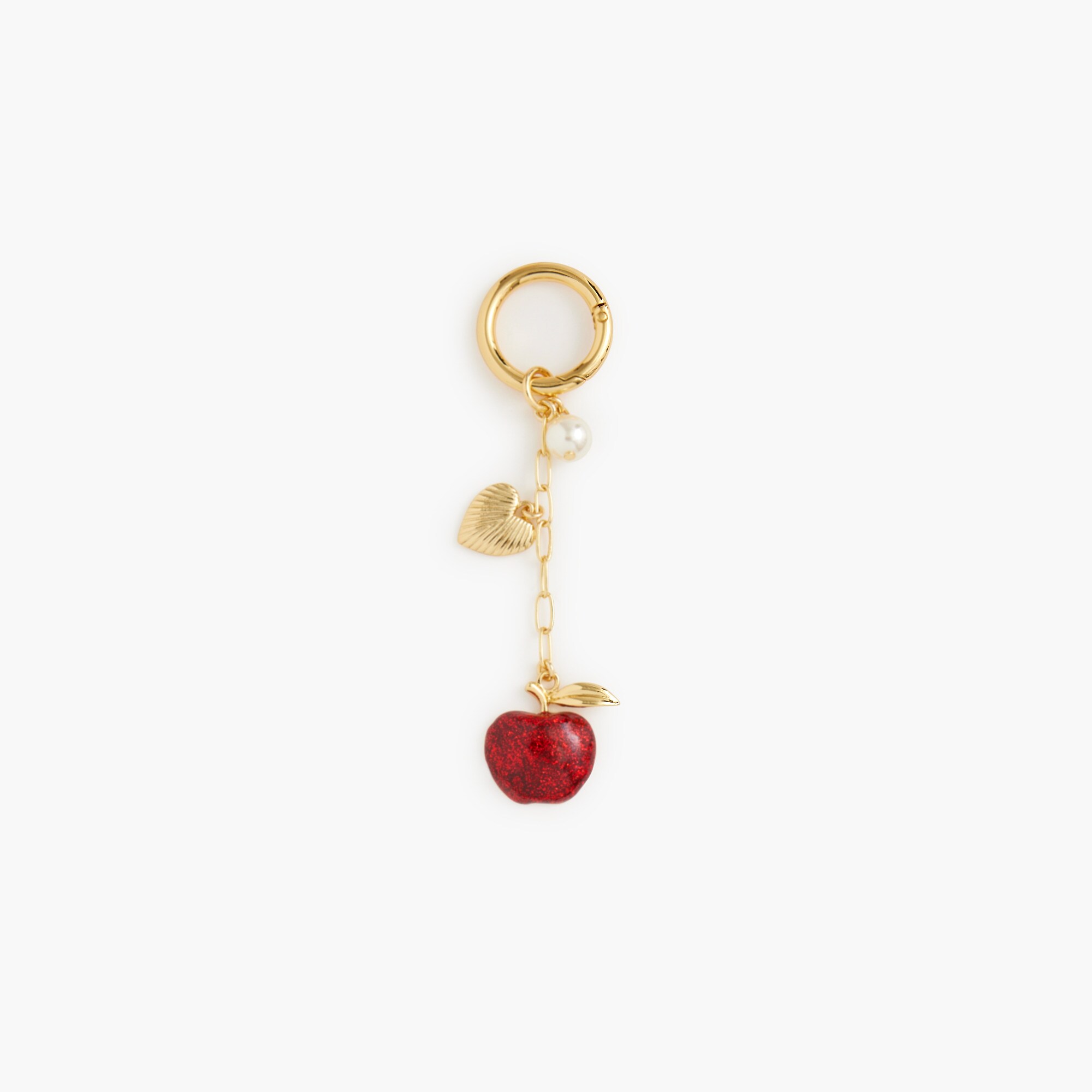 apple bag charm for women
