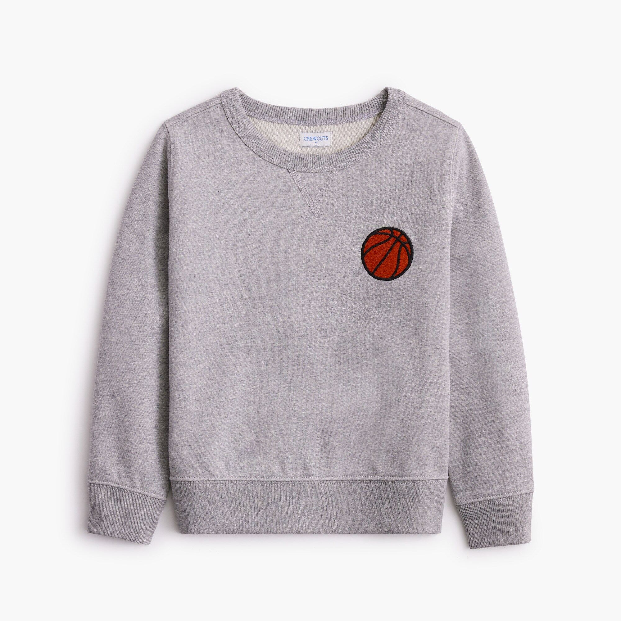 Boys' terry basketball sweatshirt