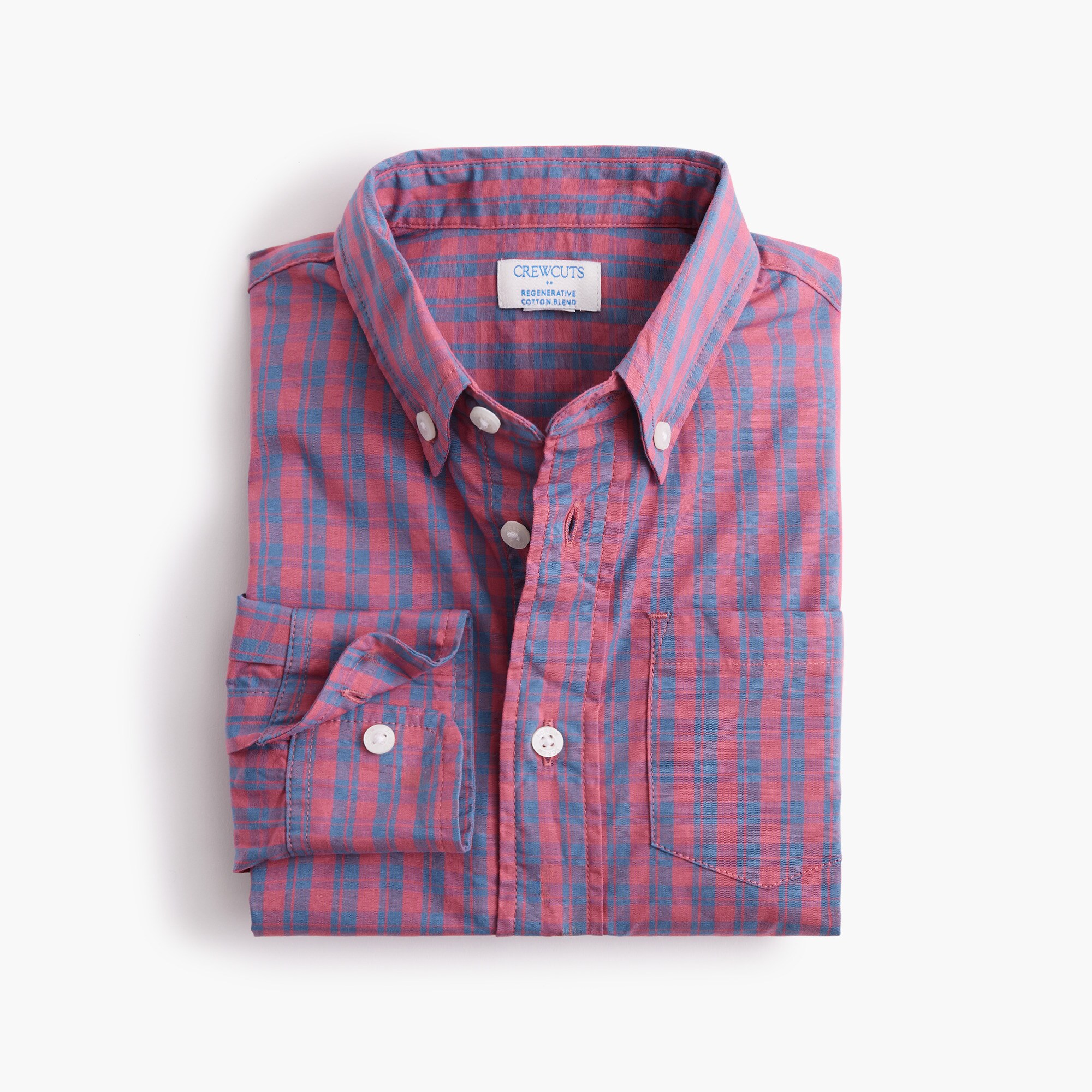 Boys' long-sleeve flex shirt