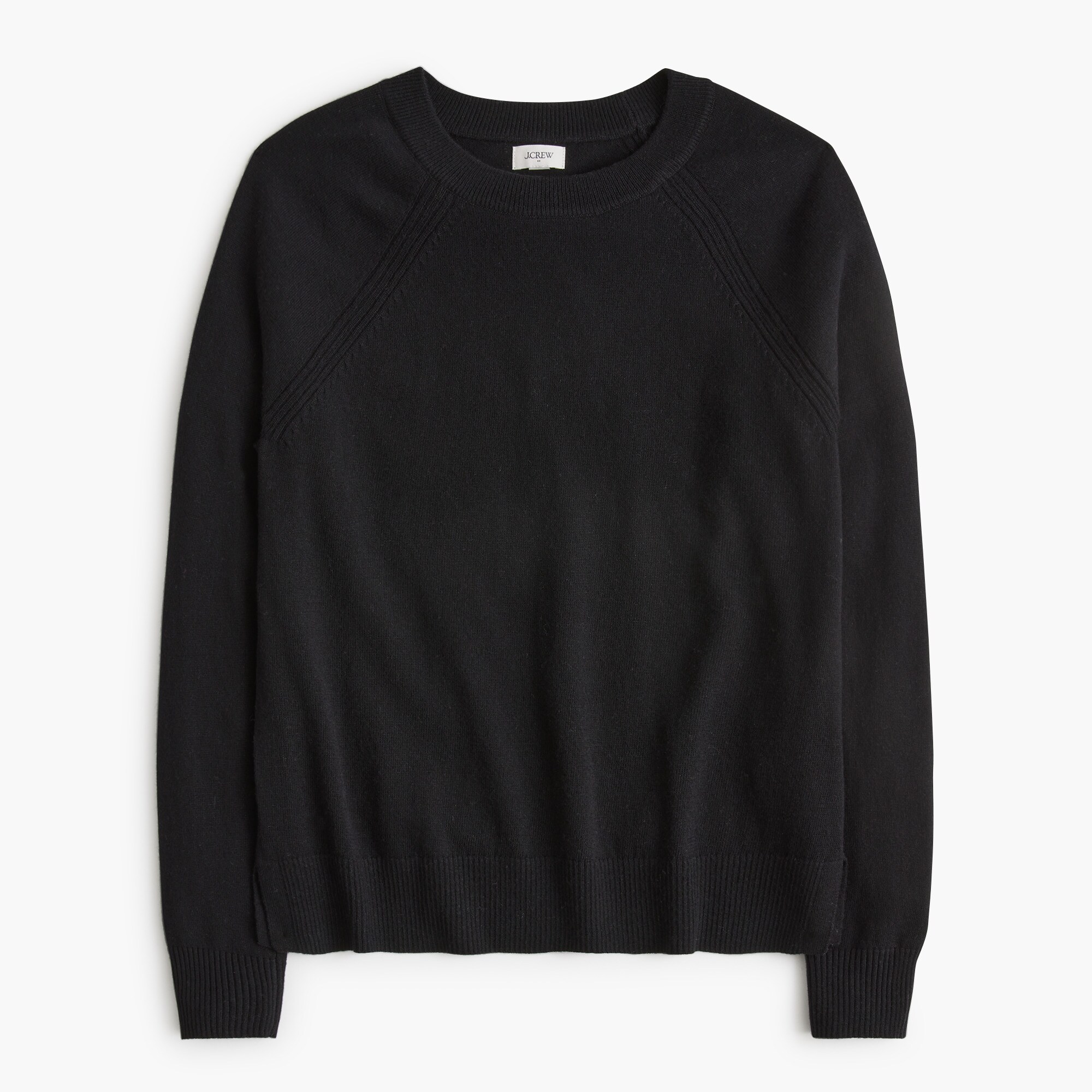 Crewneck sweater in extra-soft yarn