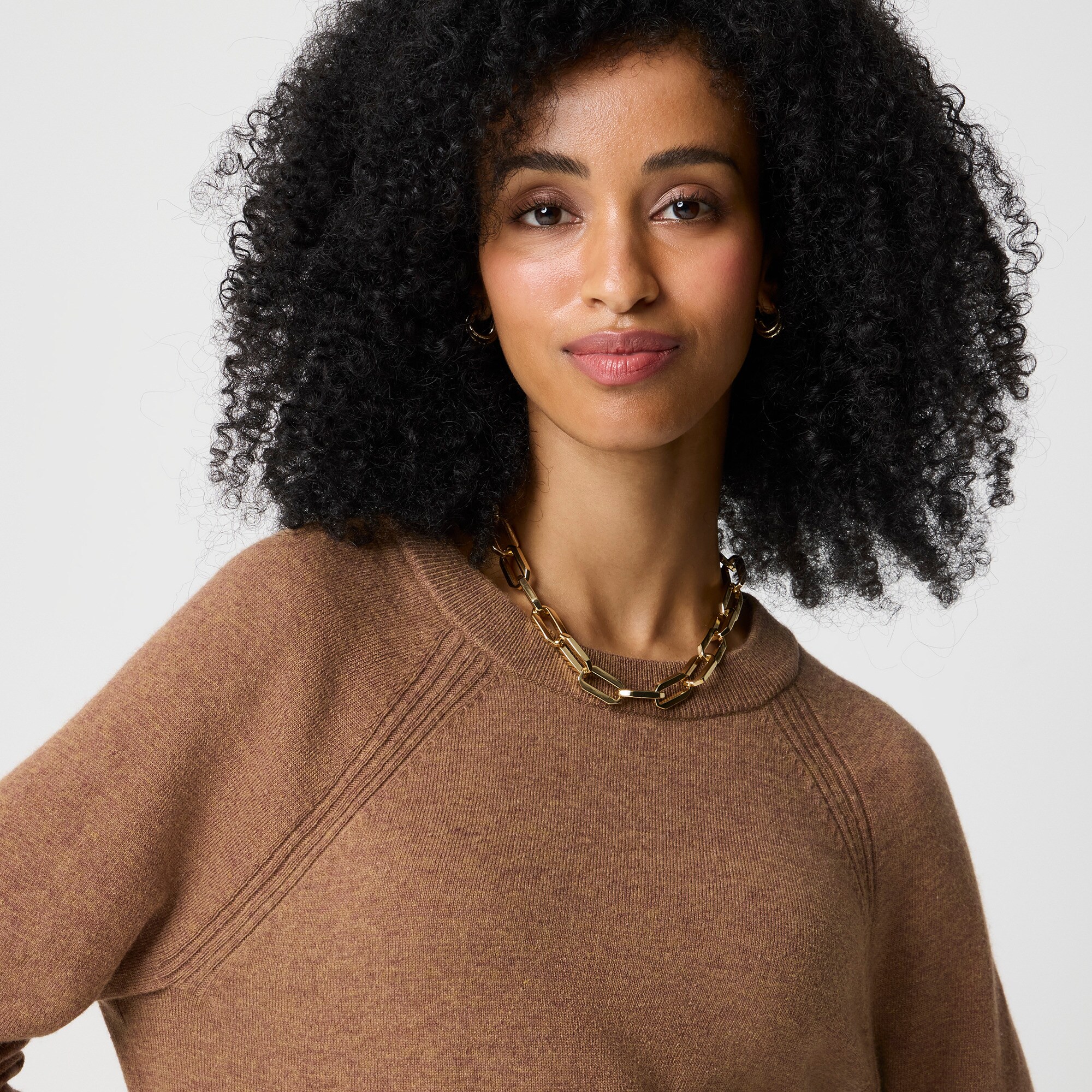 Wool-blend boyfriend sweater