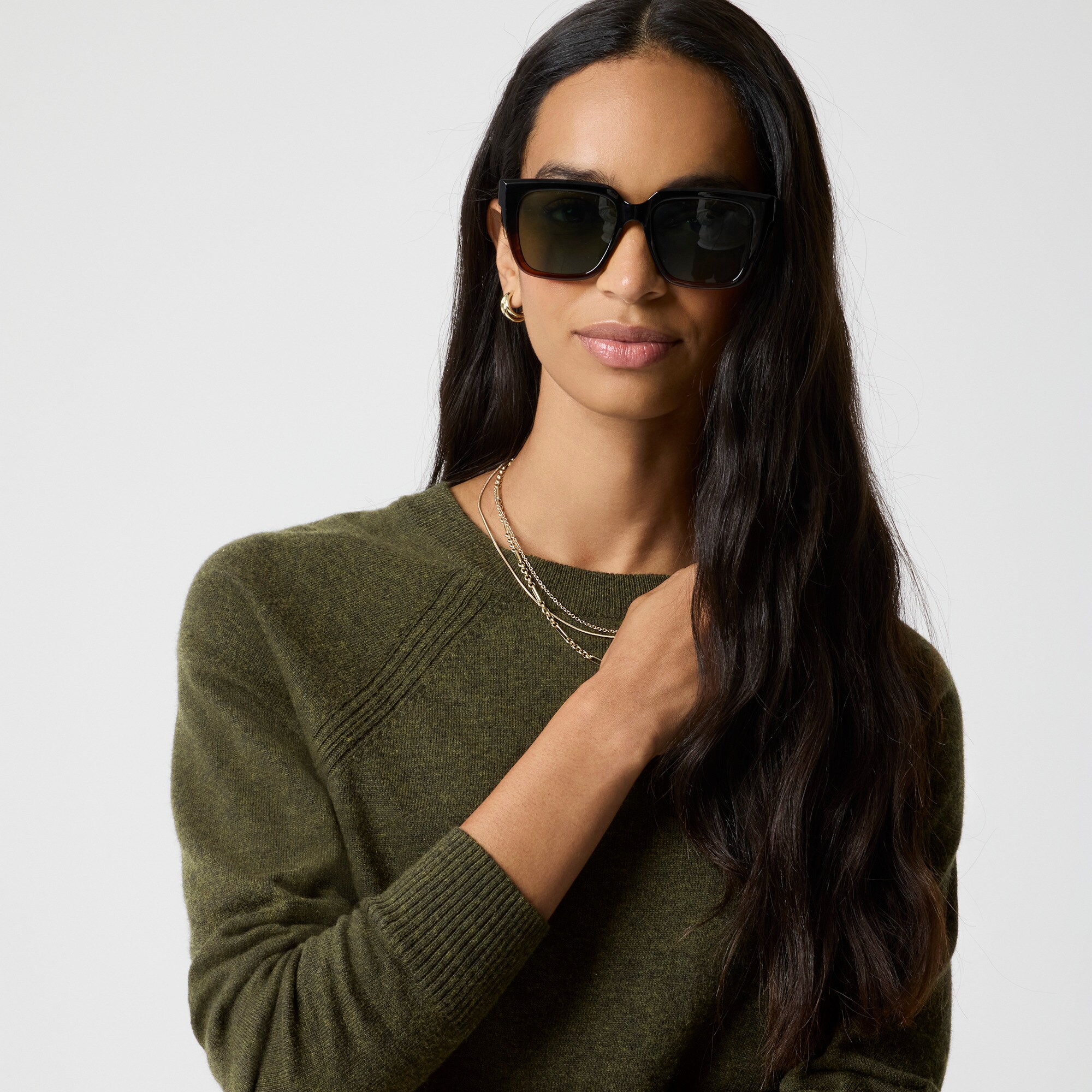 Wool-blend boyfriend sweater