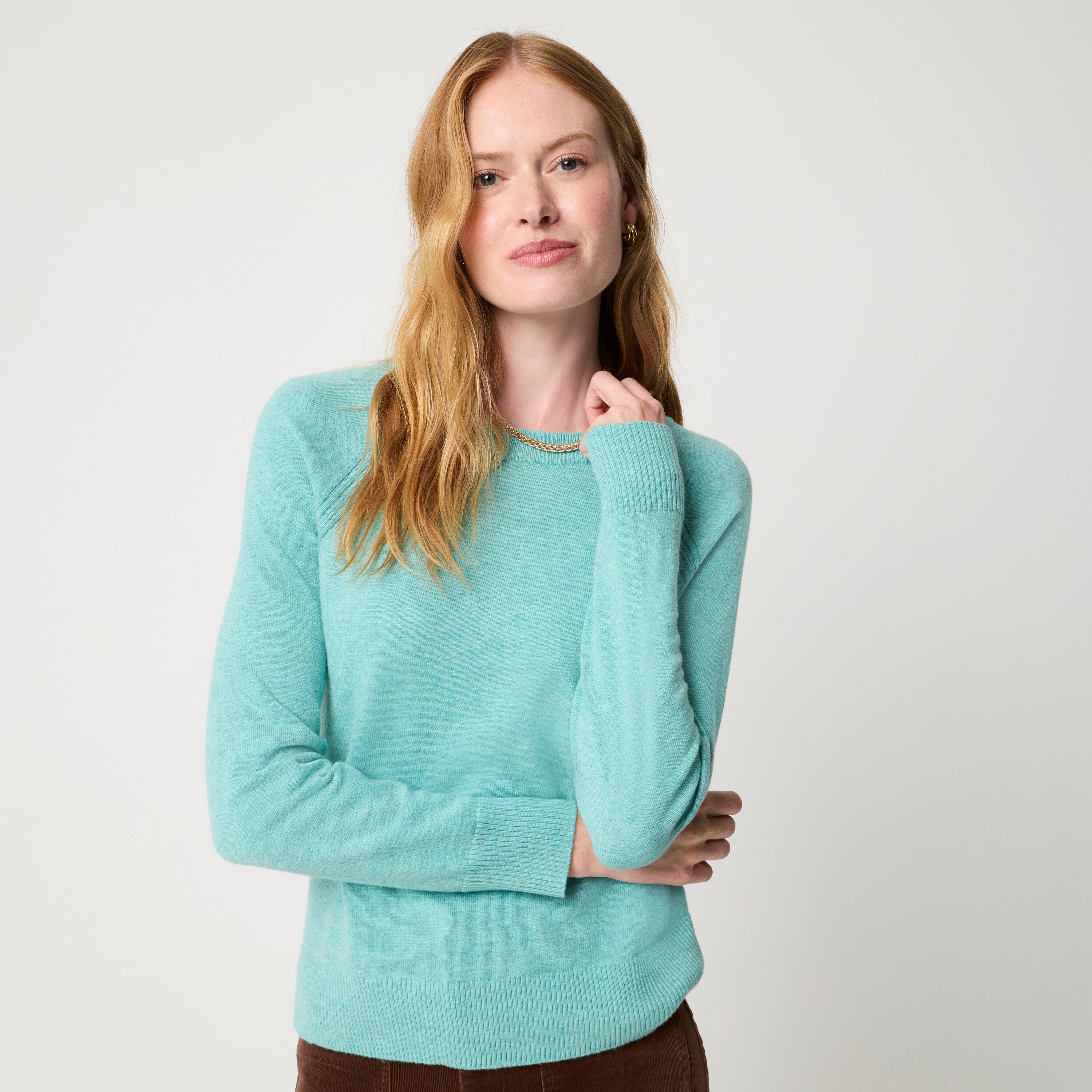 Wool-blend boyfriend sweater